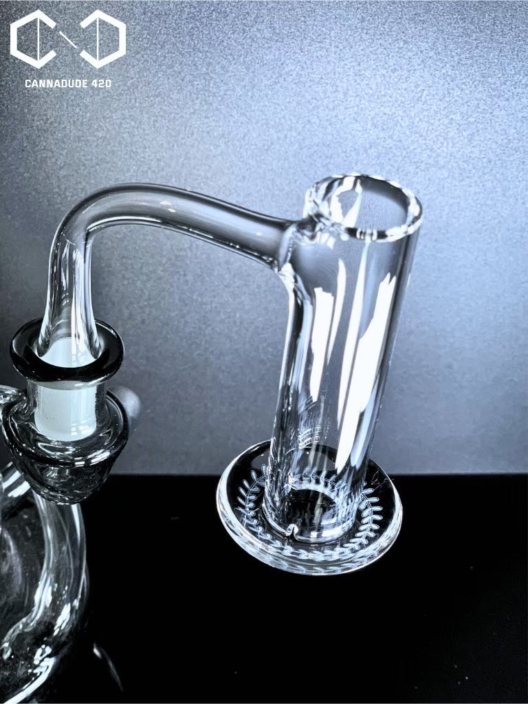 Quartz Banger Full Weld T Leaf Terp Blender