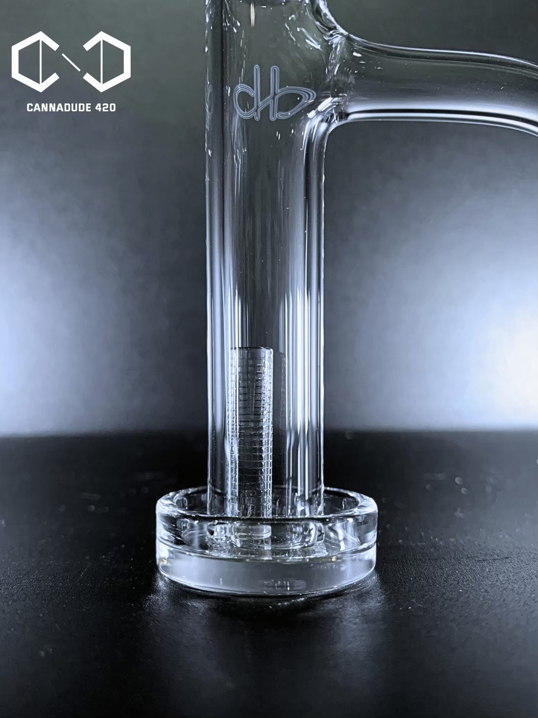 Grid Engraved Quartz Terp Pillars