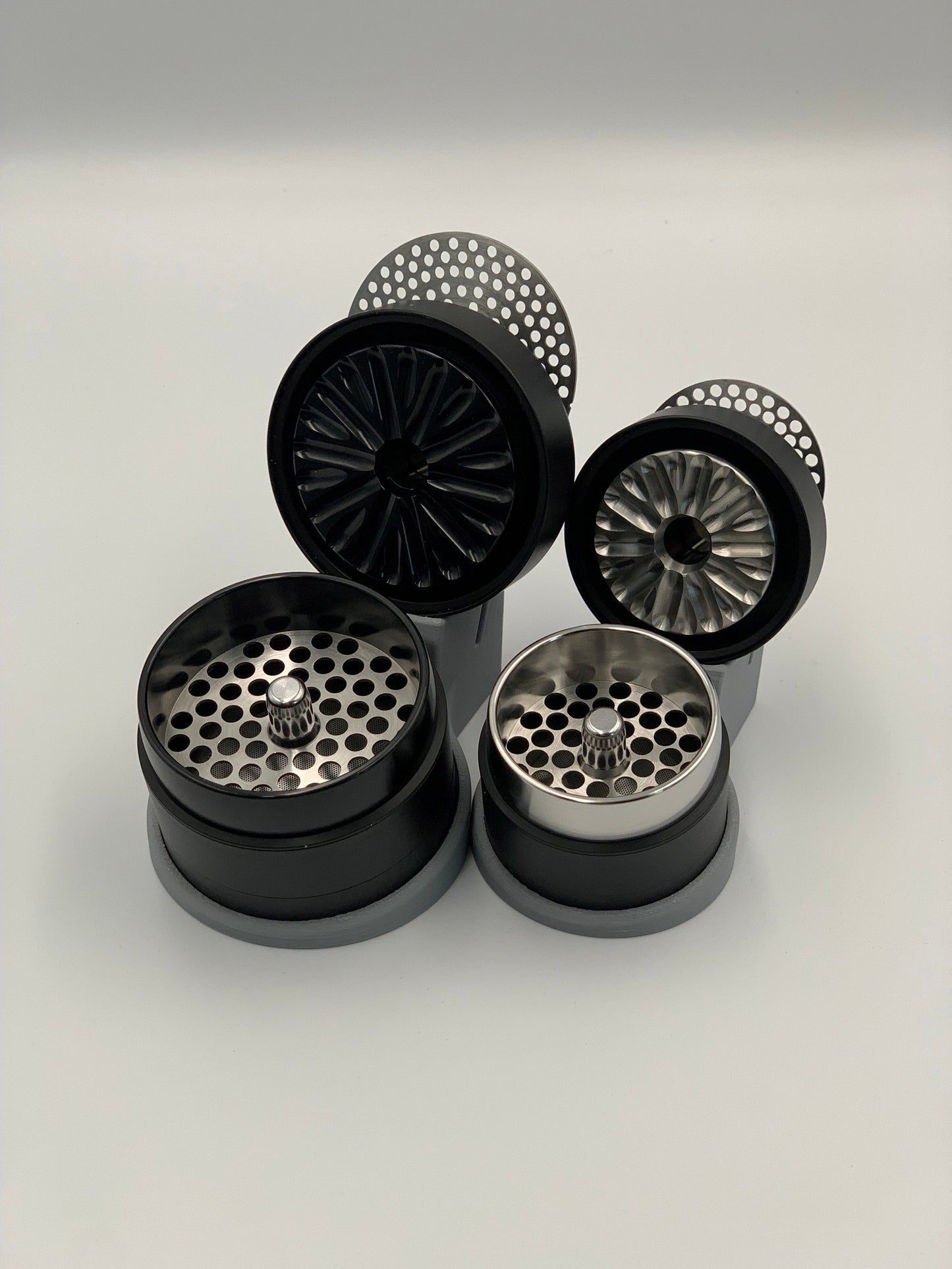 Flower mill - Display Stand 2.0"/2.5" - 3D Printed