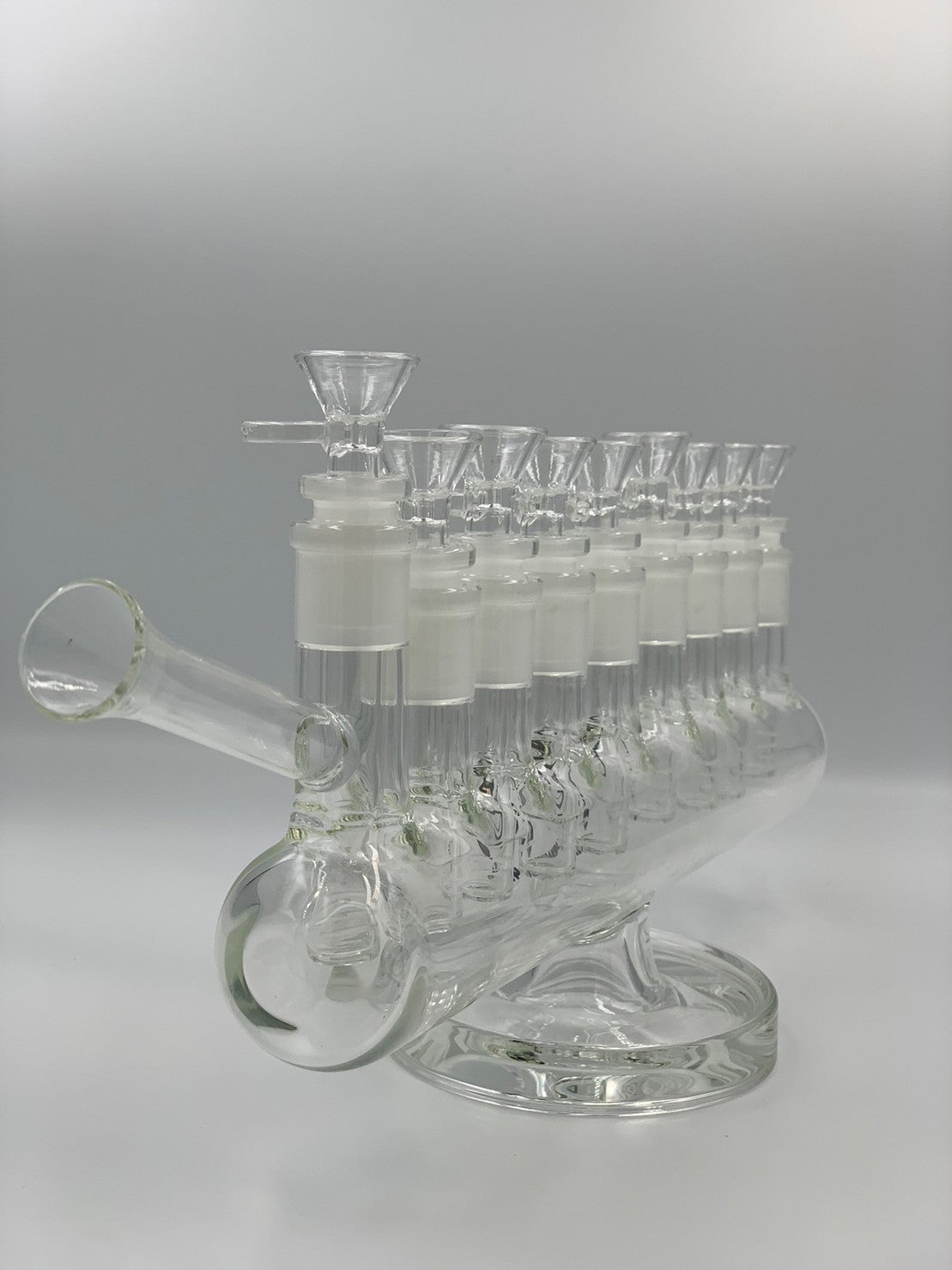บ้องแก้ว Cannadude 420 Glass Bong 9 Holes In One