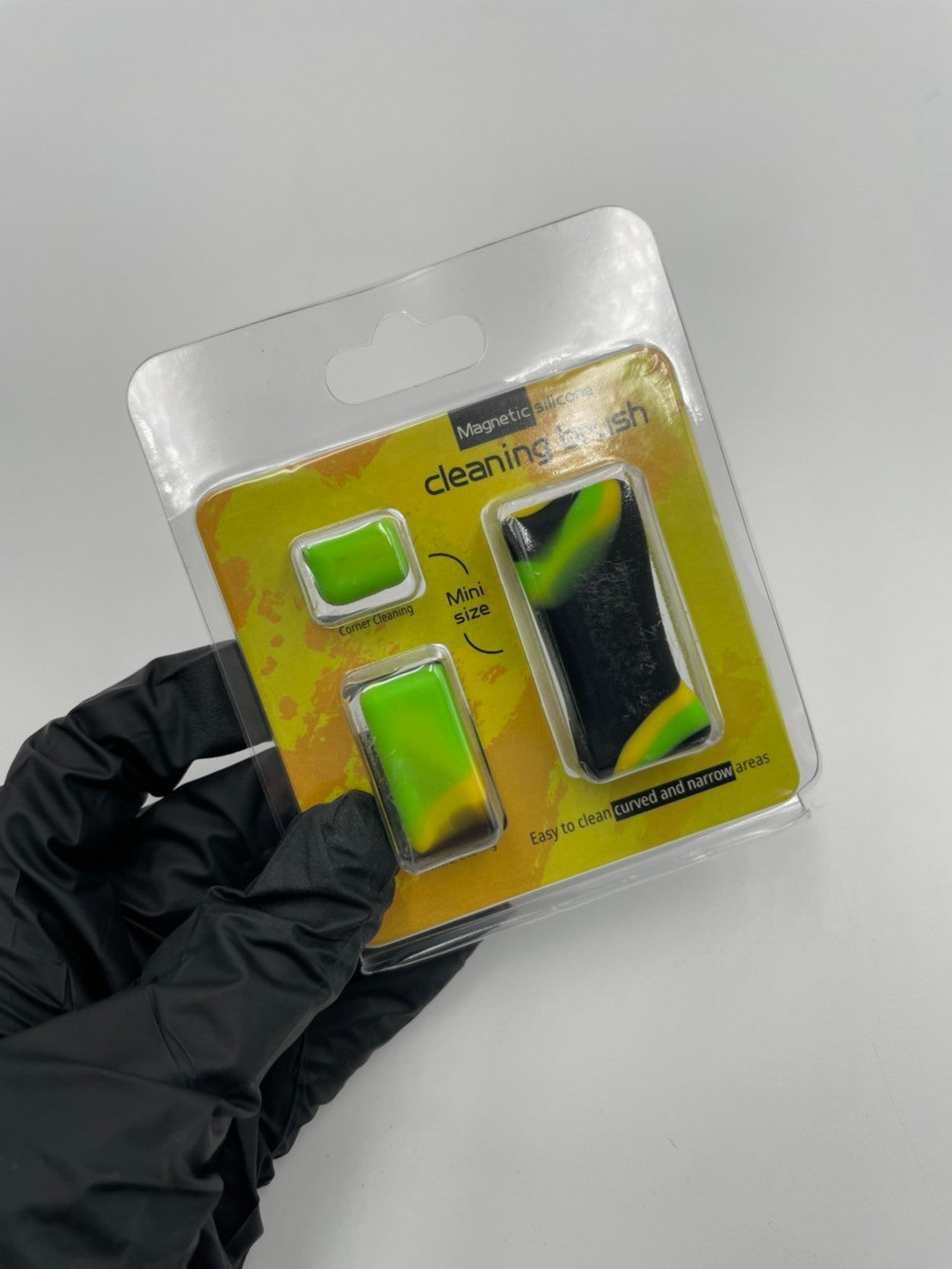 3in1 Magnetic Silicone Cleaning Brush