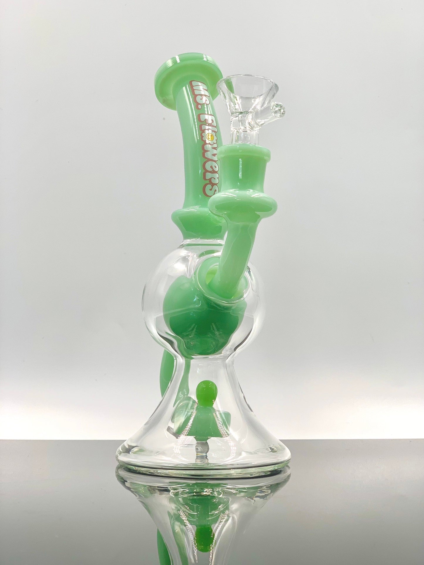Ms. Flowers® Globe Water Dab Rig Recycler