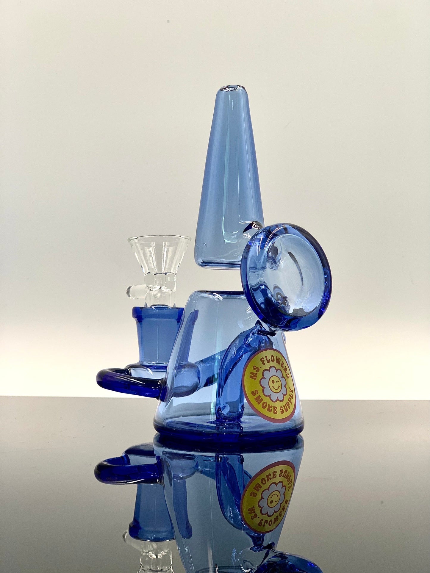 Ms. Flowers® Mini Cone Cycler Dab Rig Recycler