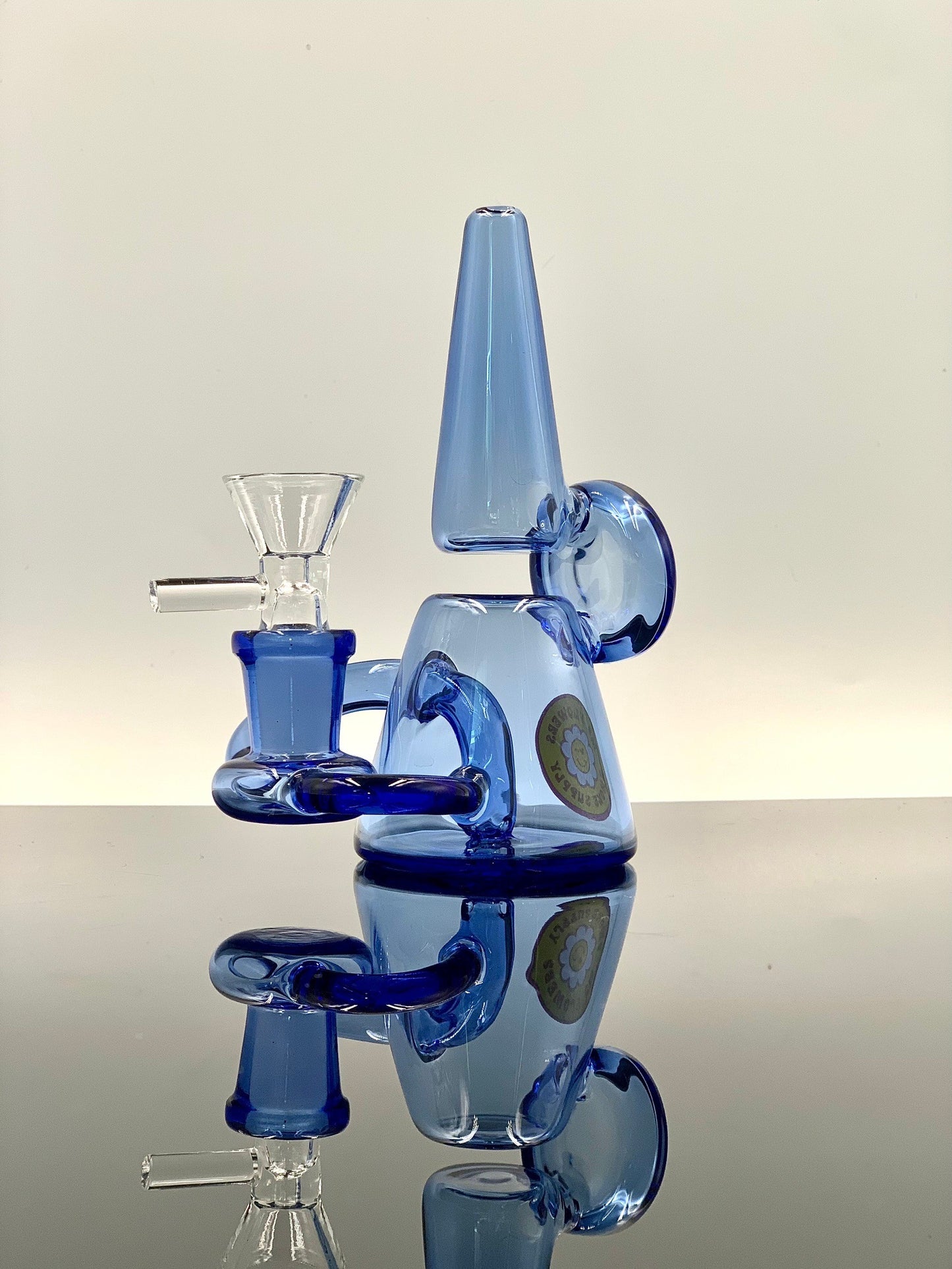 Ms. Flowers® Mini Cone Cycler Dab Rig Recycler