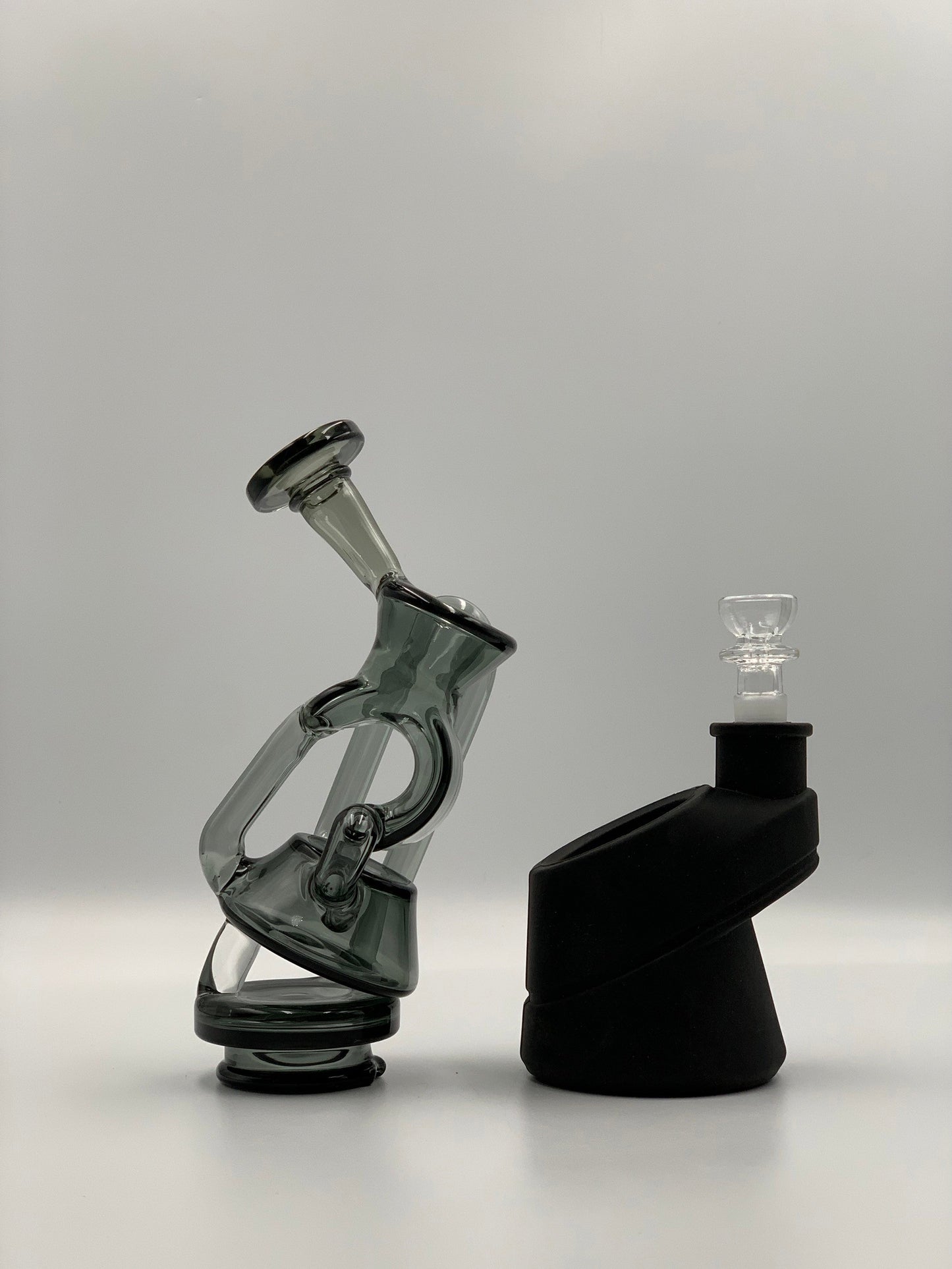Puffco Sets including Glass Recycler Silicone Bottom