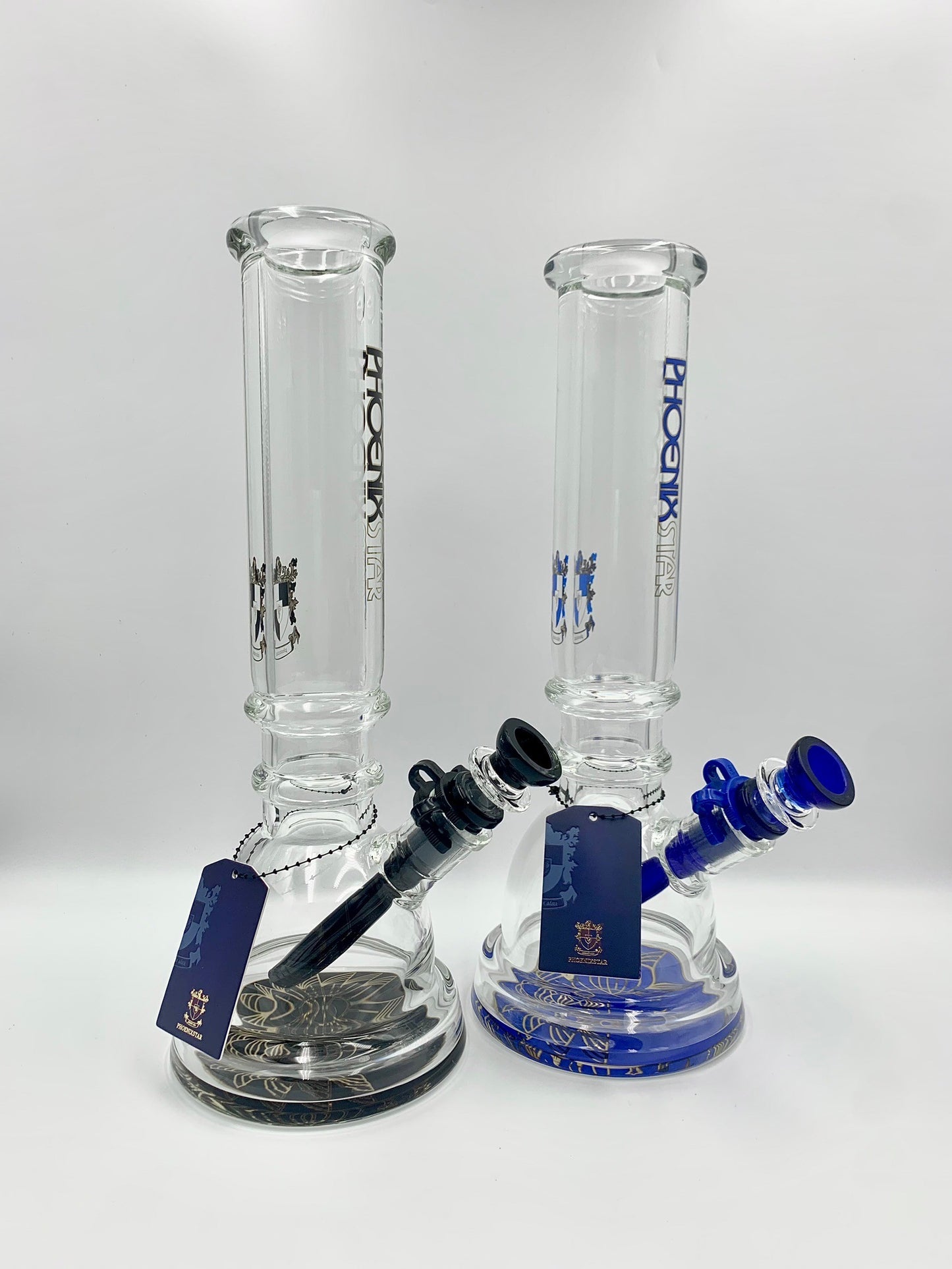 Cup Beaker Design Glass Bong 12"