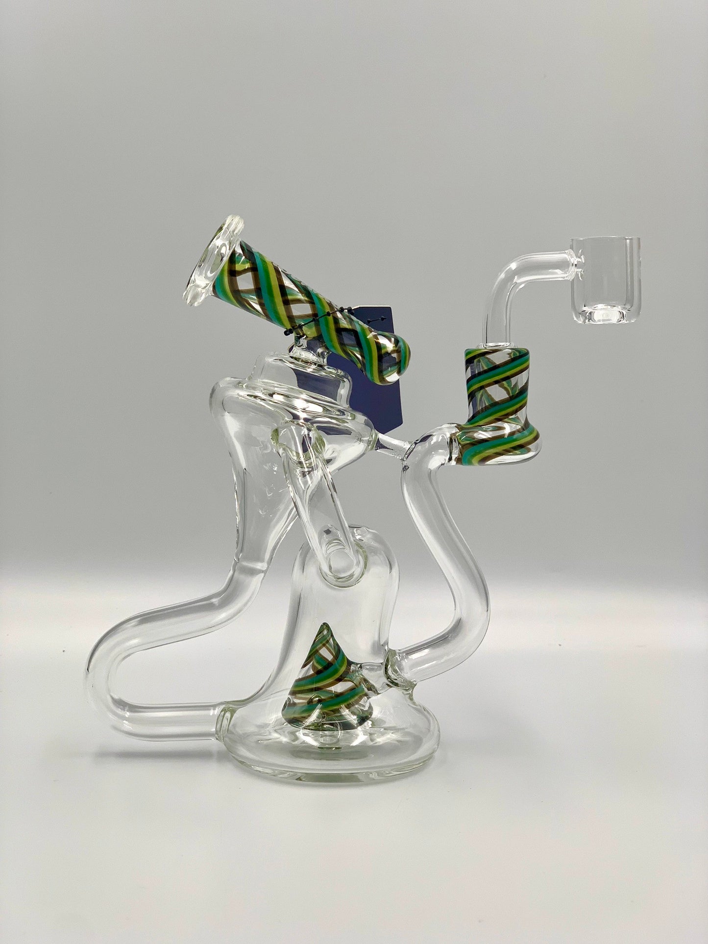Phoenix Star 6.5 Inches Recycling Dab Rig With American Northstar Glass Rod