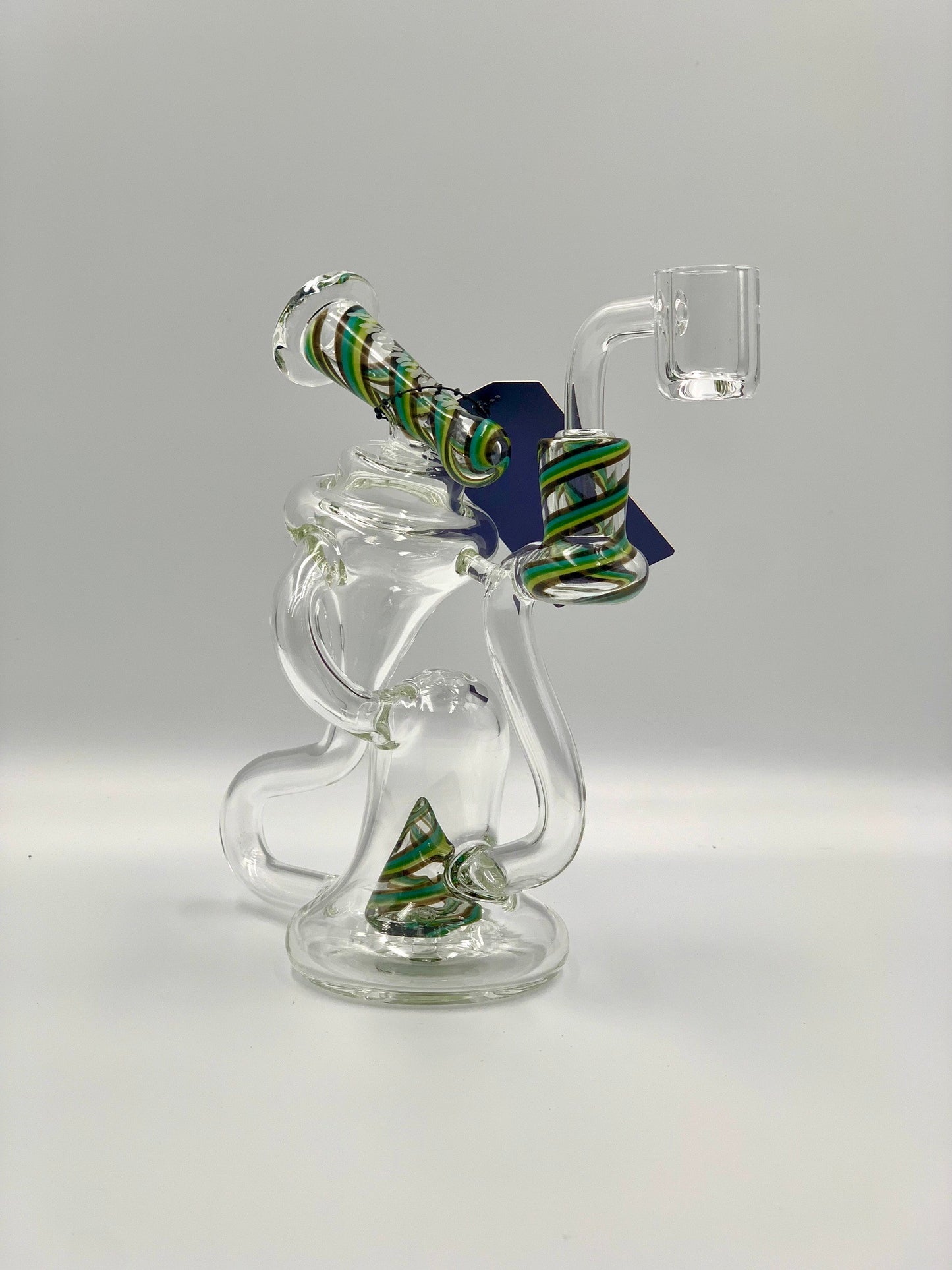 Phoenix Star 6.5 Inches Recycling Dab Rig With American Northstar Glass Rod
