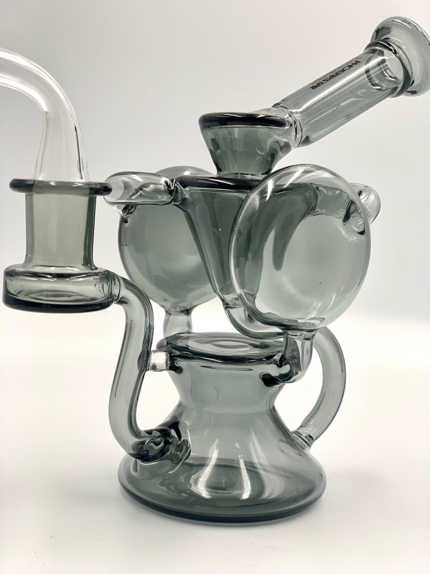 Phoenixstar Dab Kit - 7pcs Smoking Set with Recycler Bong Gift