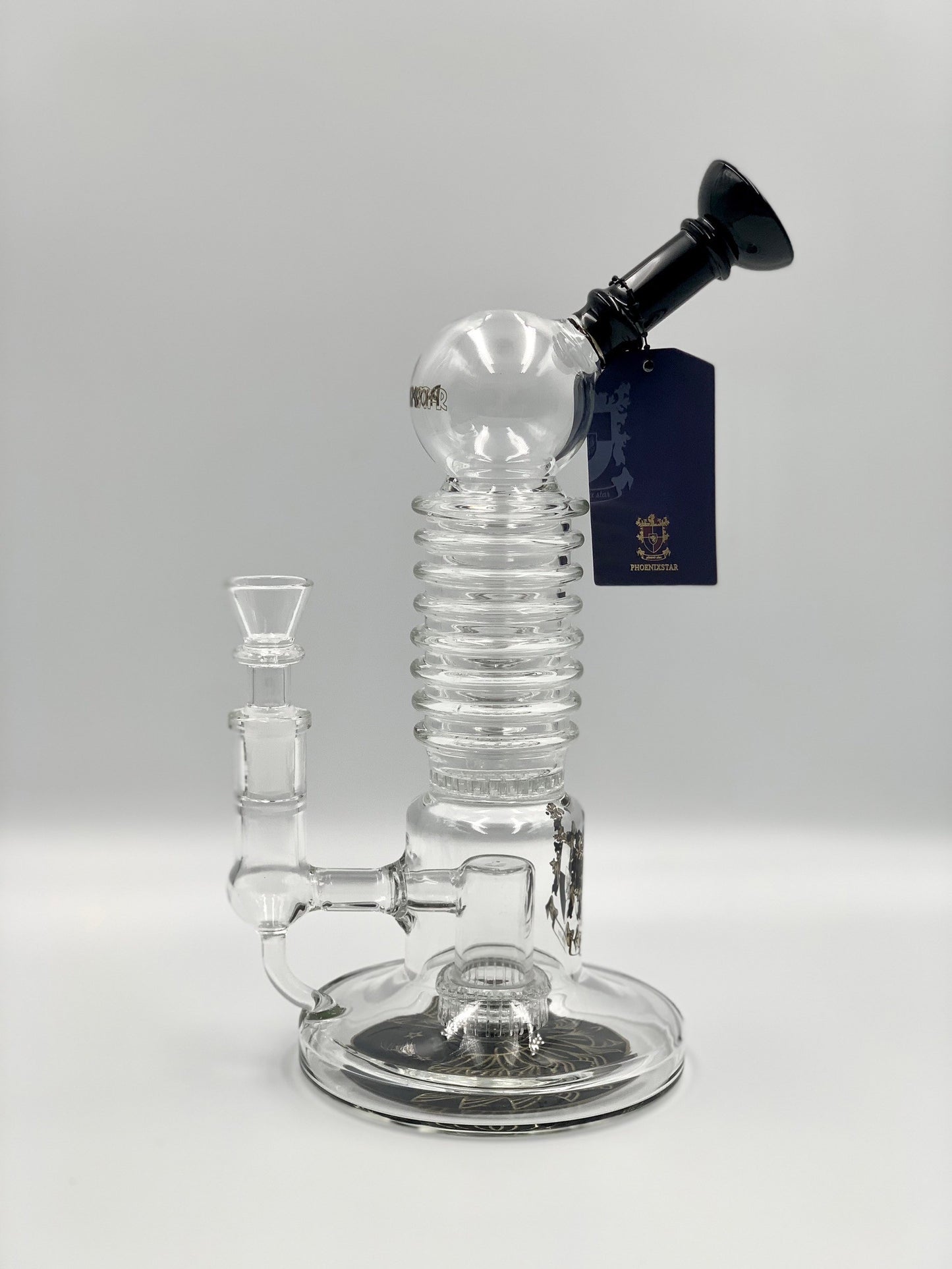 Phoenixstar 10.5" Bubbler with Showerhead and Honeycomb perc