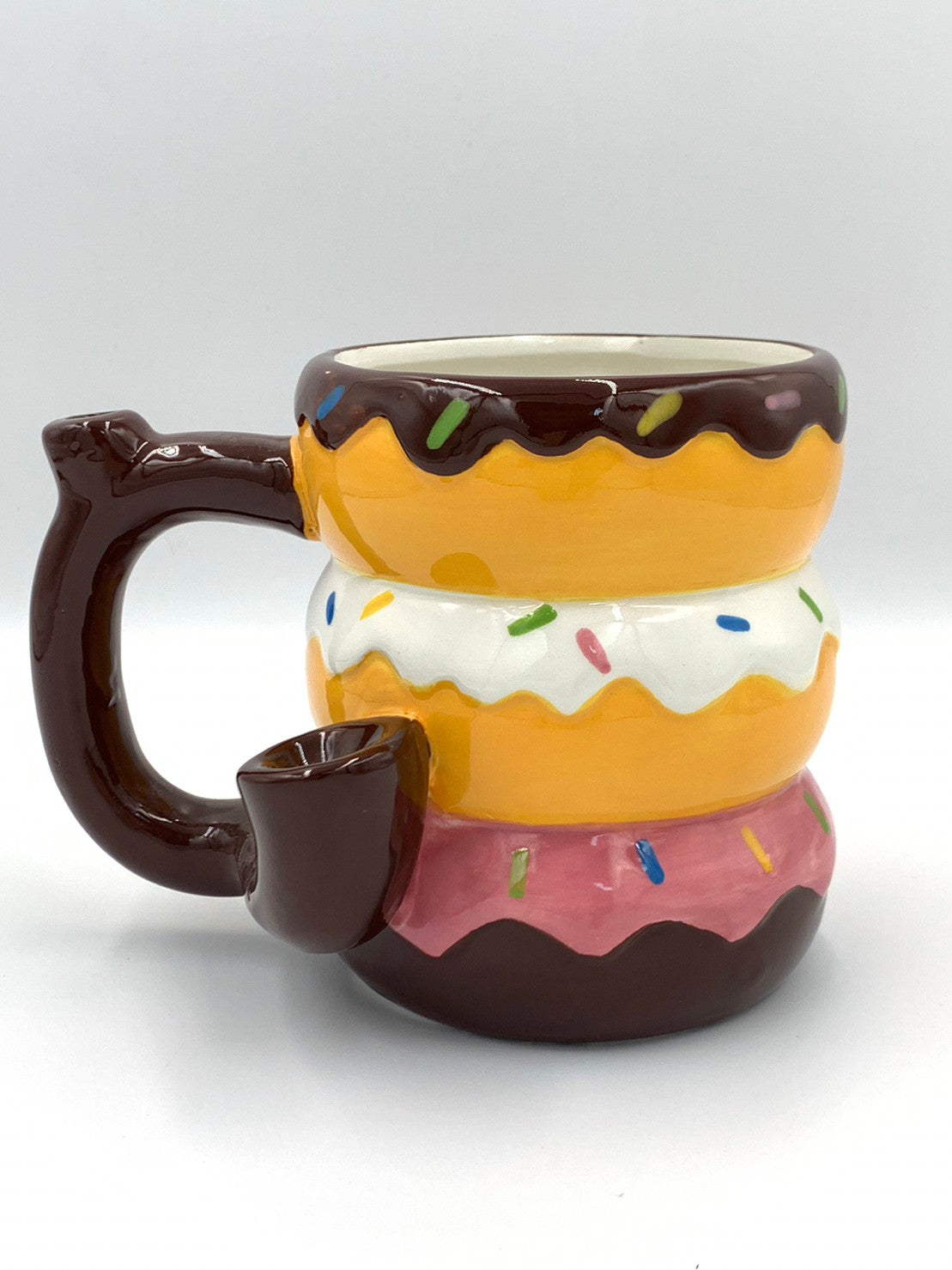 DONUT COFFEE CUP PIPE