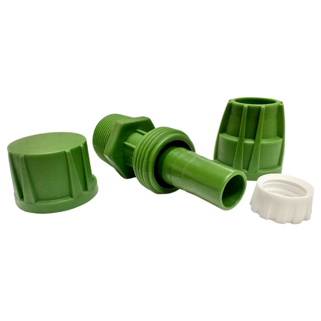 MICRO DRIP 16-17 MM - Male Adaptor & Cap Combo