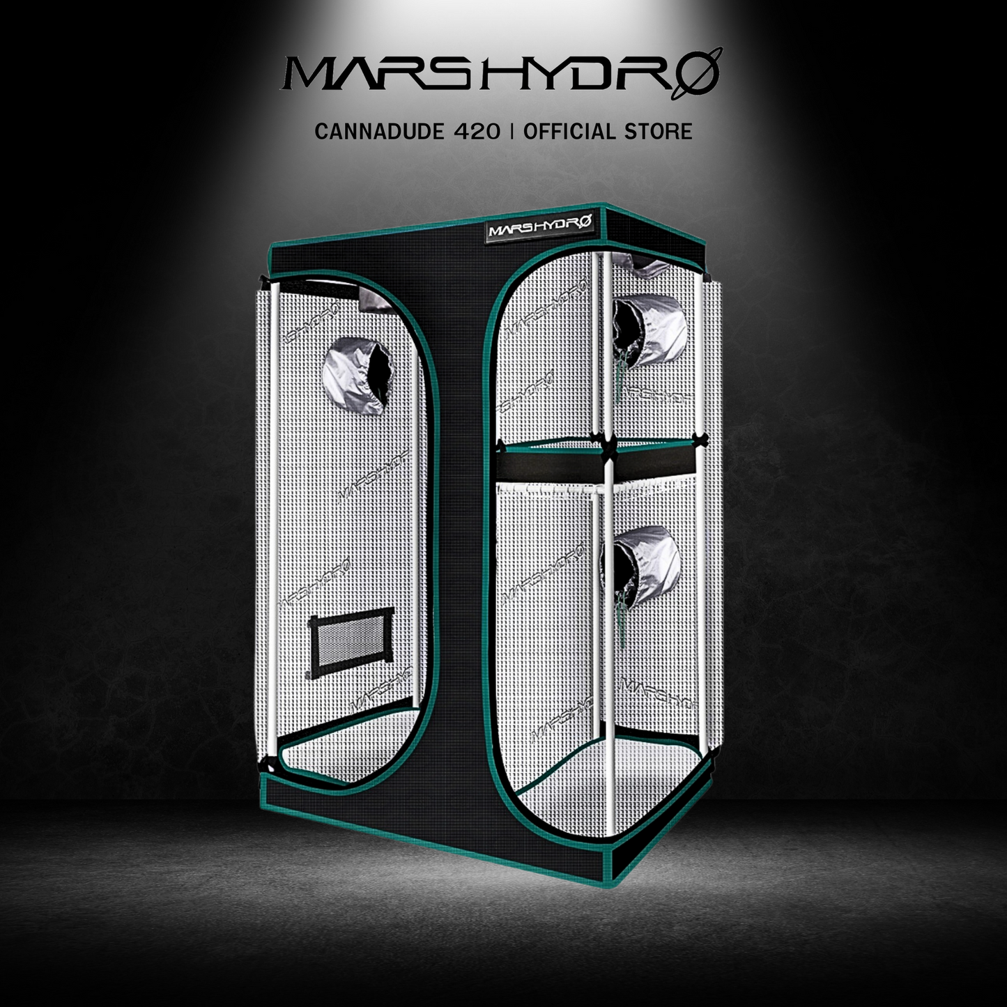 MARS HYDRO 2 IN 1 GROW TENT - 120X90X180 CM