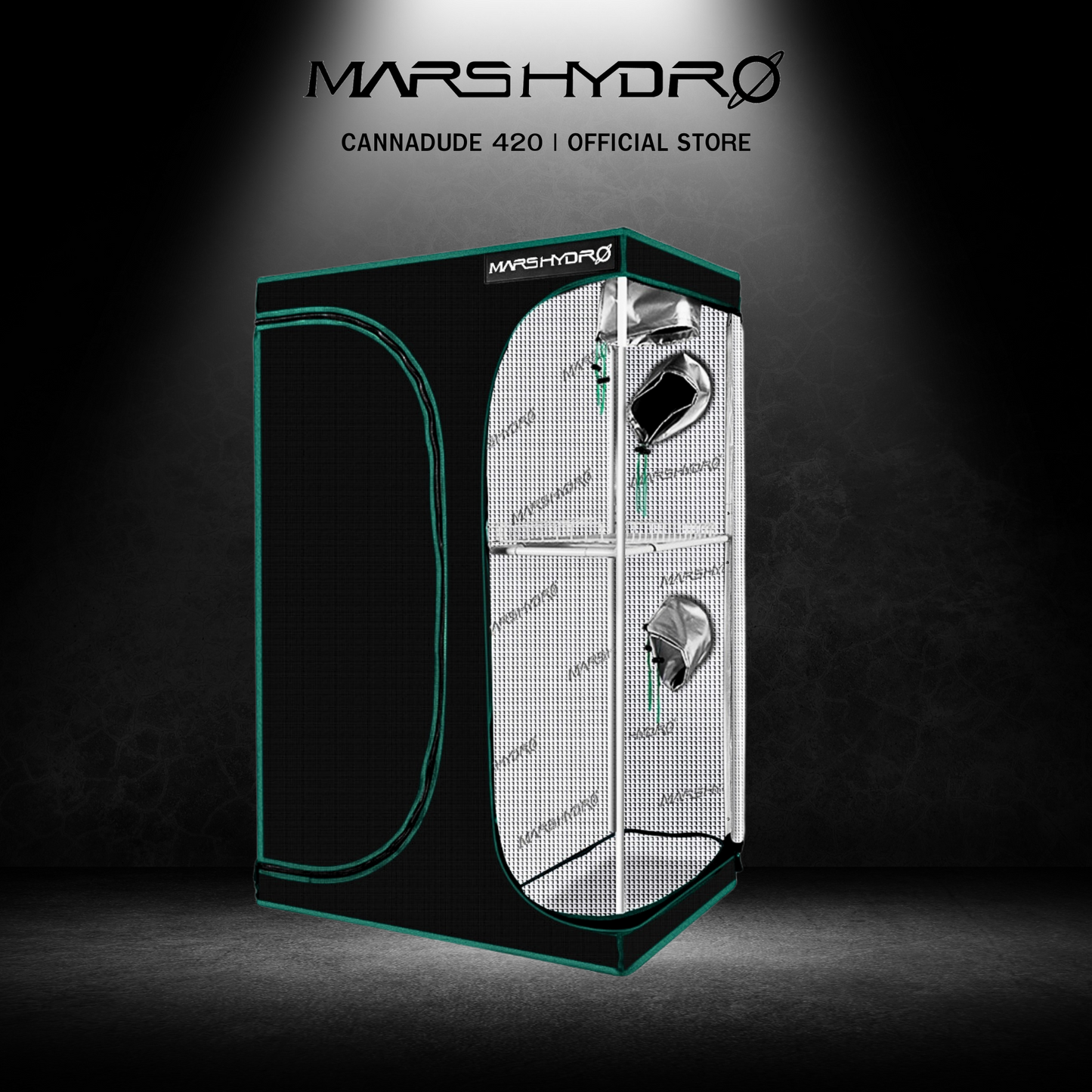 MARS HYDRO 2 IN 1 GROW TENT - 90X60X140 CM