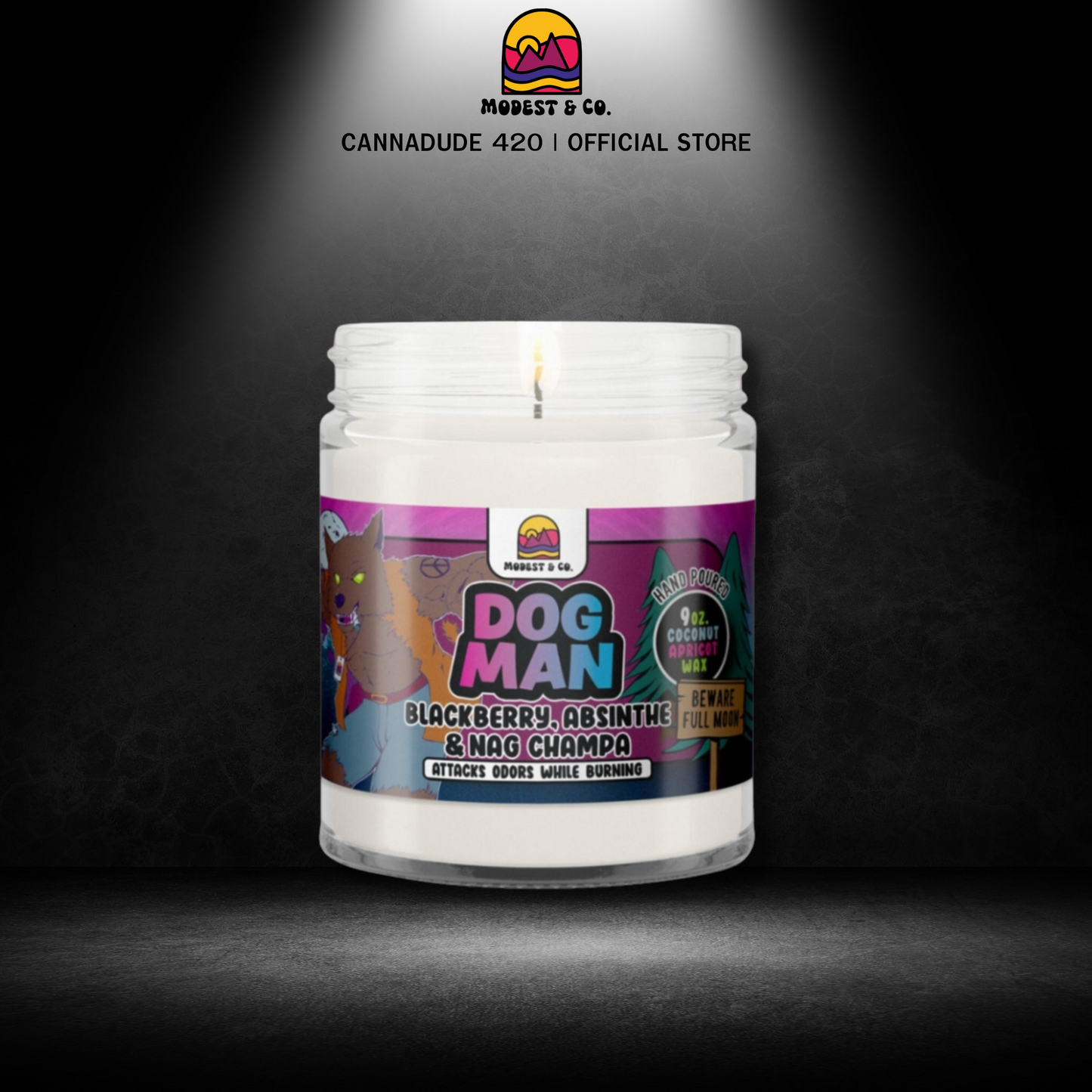 MODEST & CO | Dog Man Odor Fighting Candle