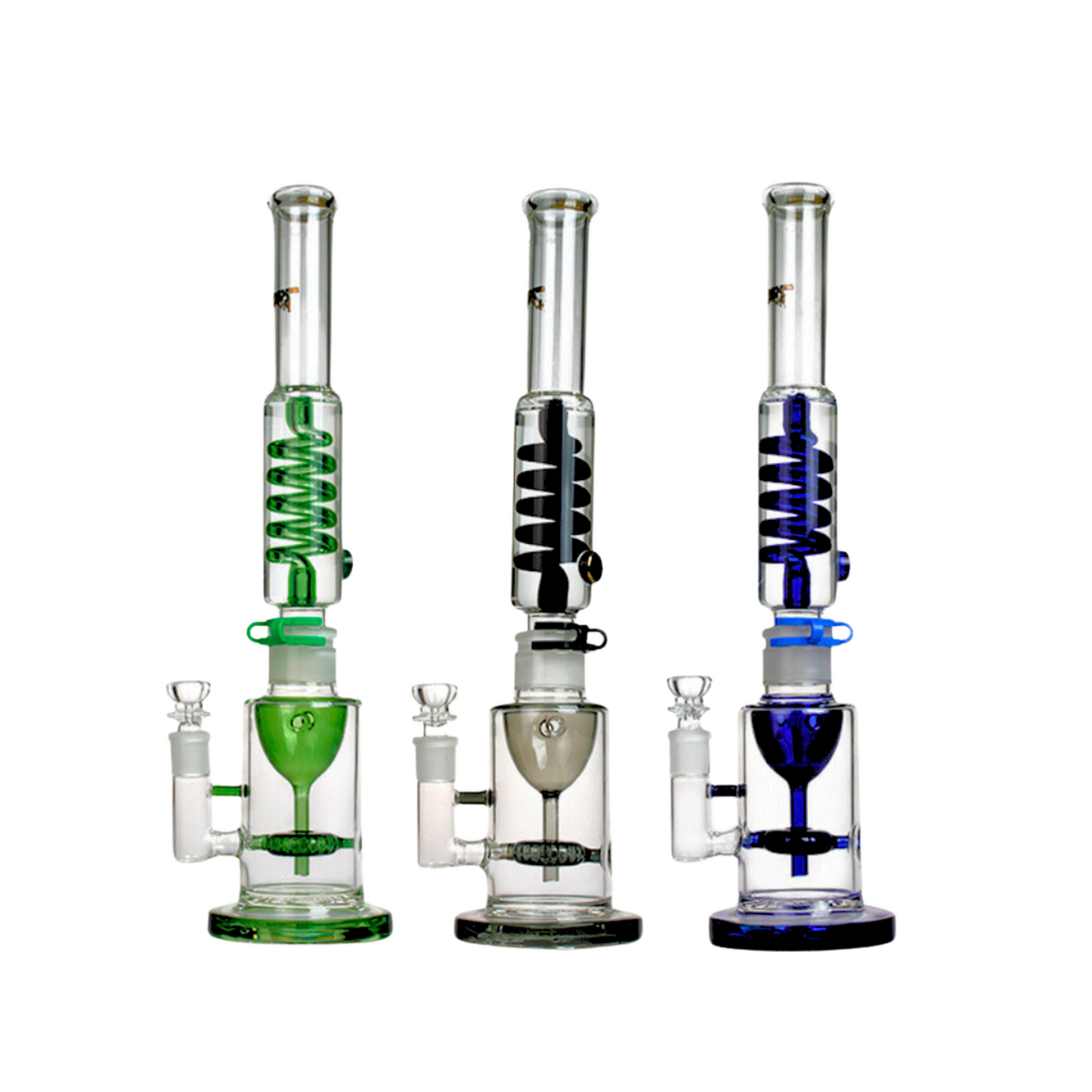 Recycler Lego Glycerin Glass Bong 18 Inches