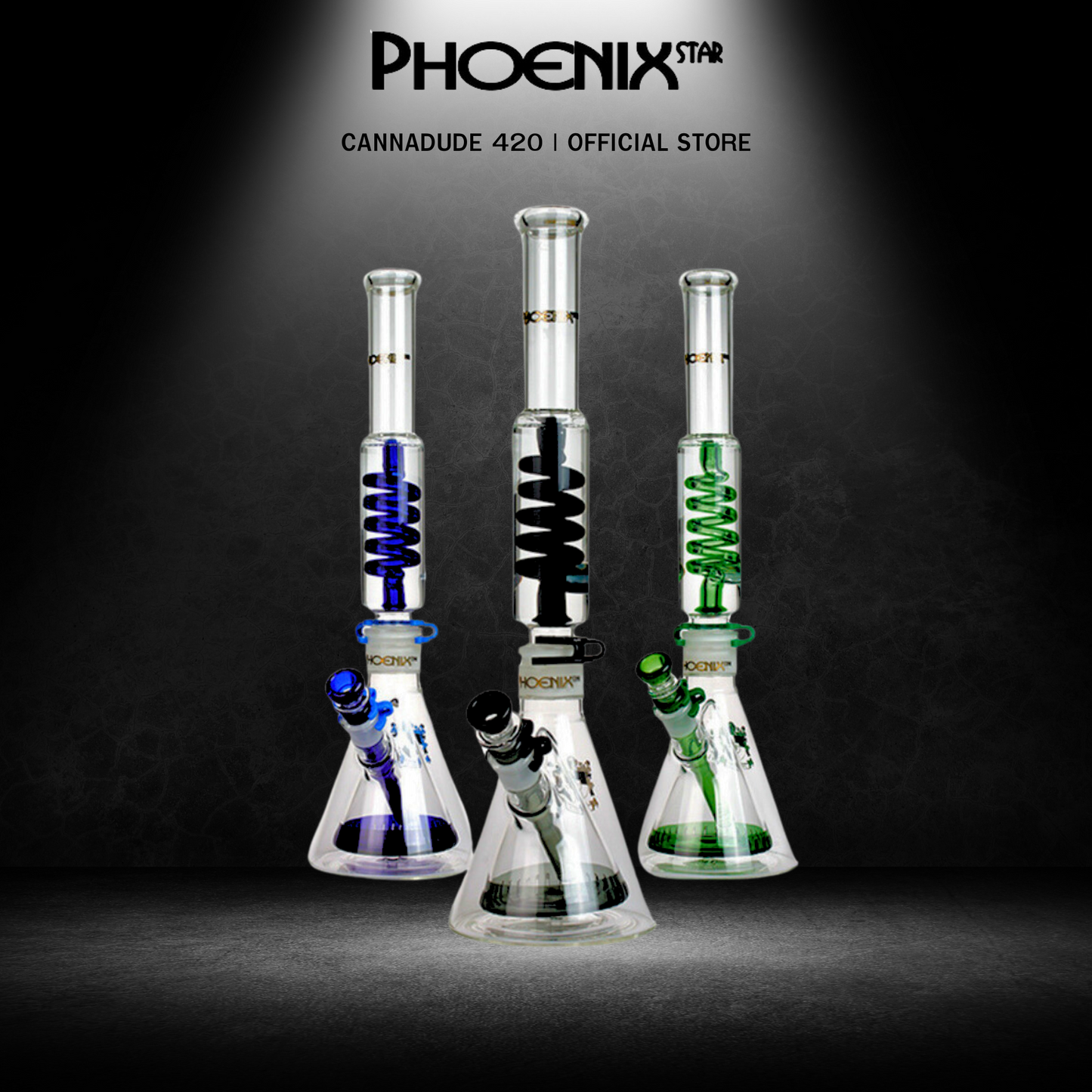 Double Beaker Lego Glass Bong 18 Inches