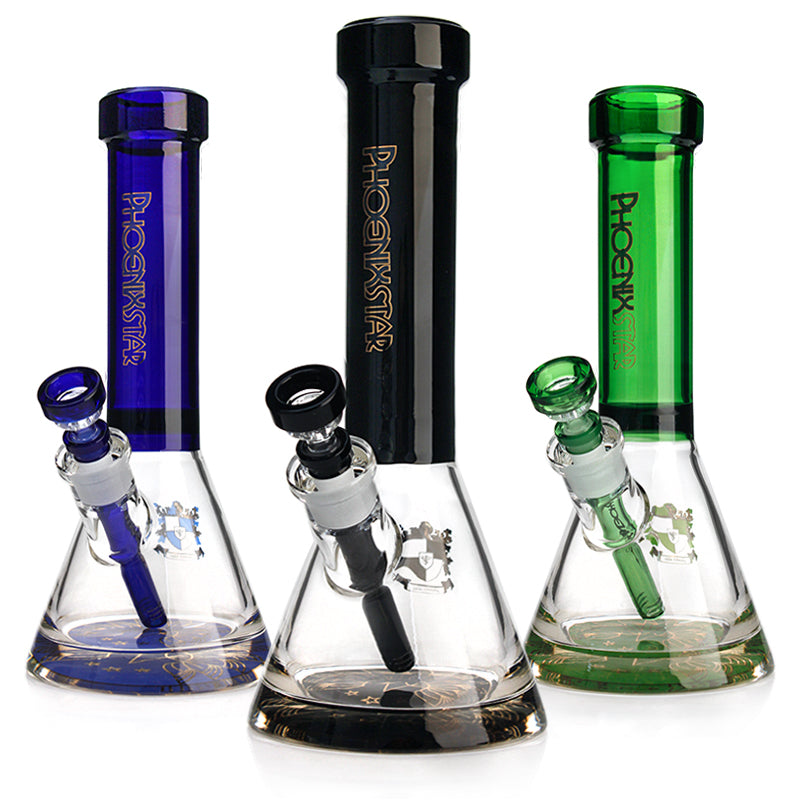 Phoenix Star 9mm Extra Thick Beaker 12" Water Pipe