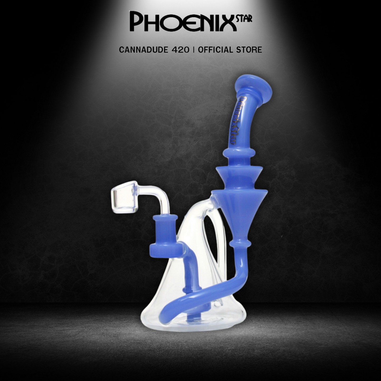 Wonder Land Recycler Dab Rig 8 Inches