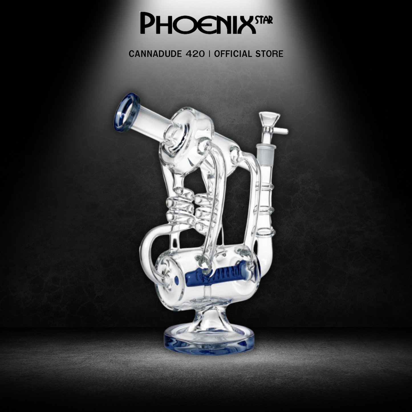 Robot Recycler Dab Rig 10.5 Inches
