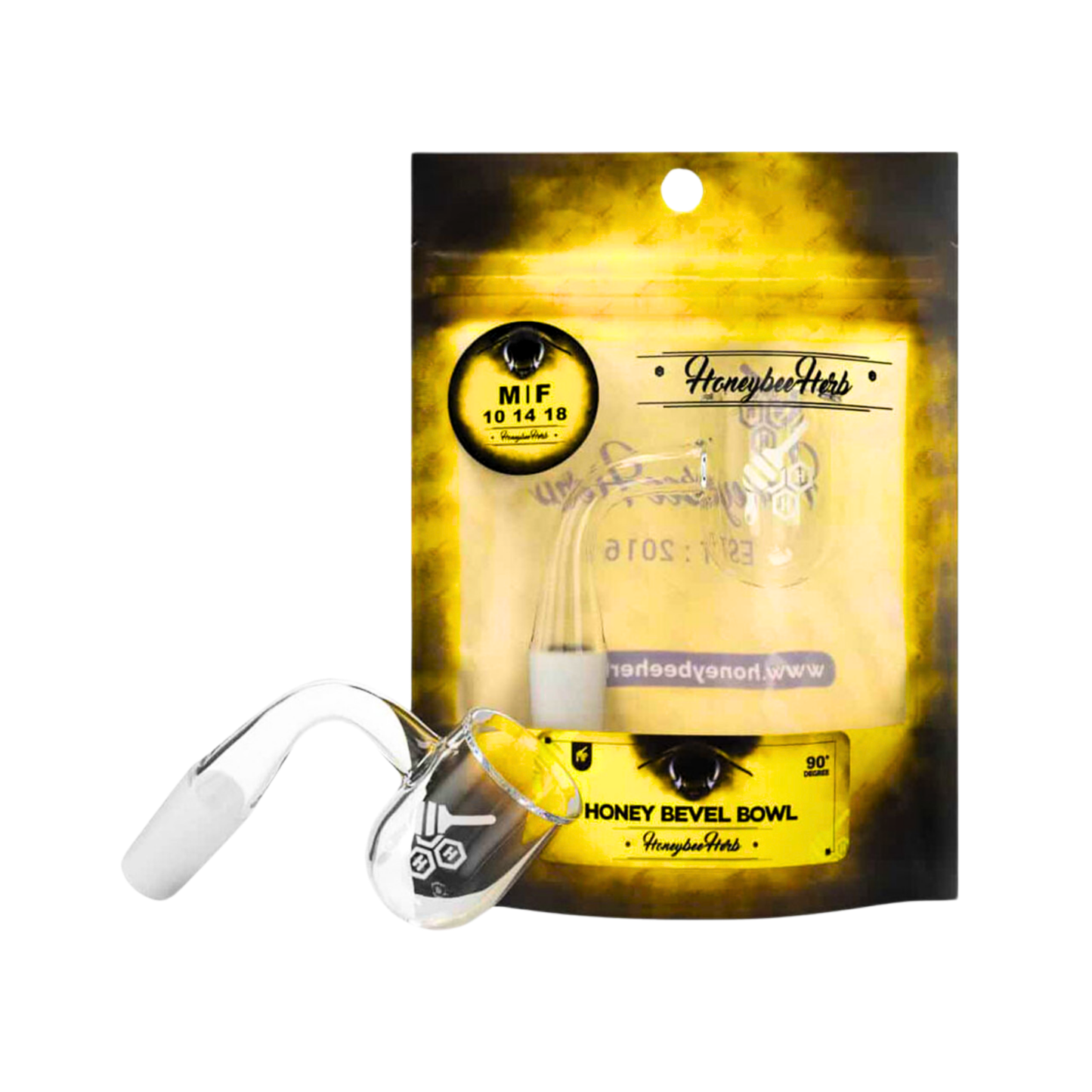 HONEYBEE HERB | HONEY BEVEL BOWL - 90° DEGREE