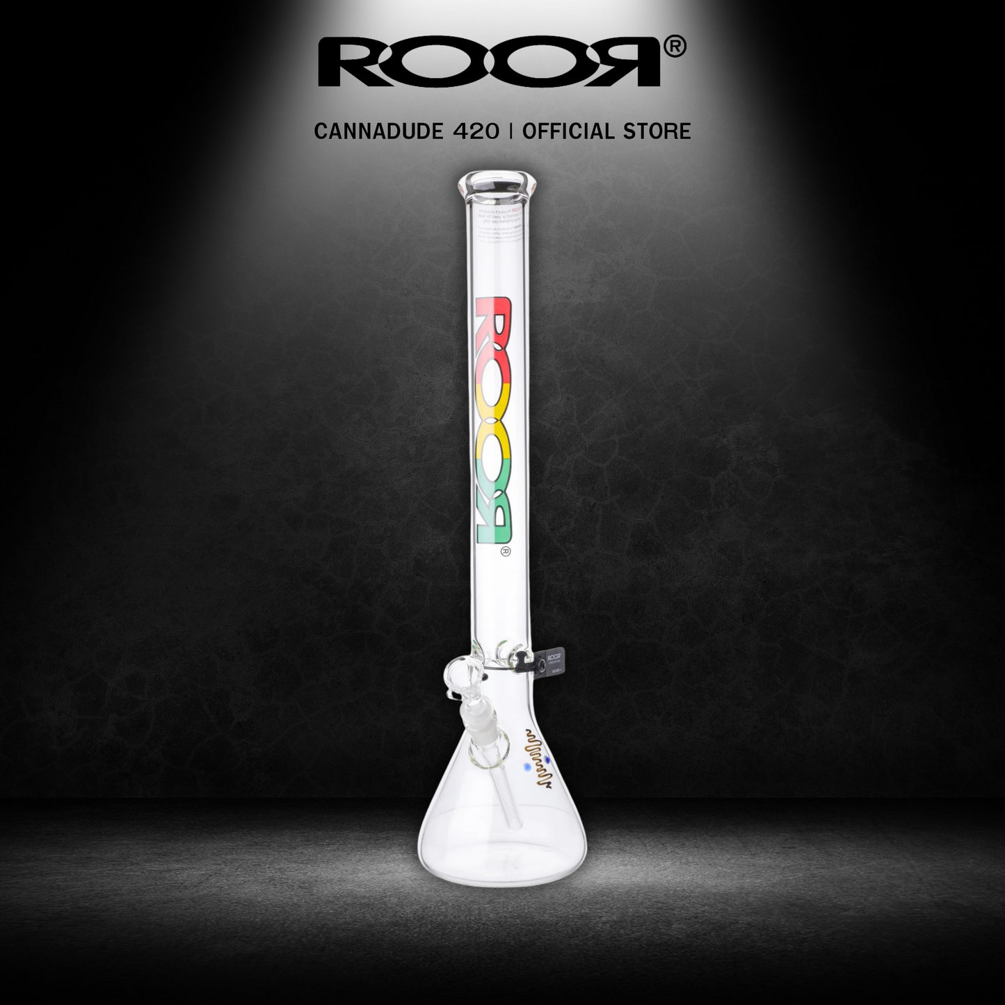 ROOR Beaker Glass Bong 18 Inches