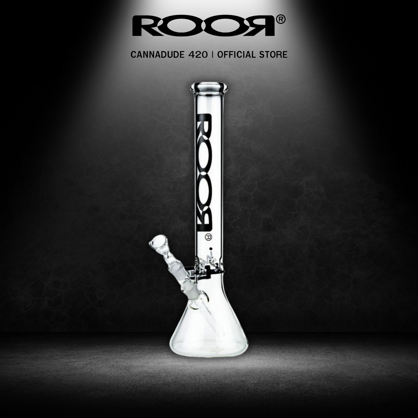 ROOR Beaker Glass Bong 14 Inches