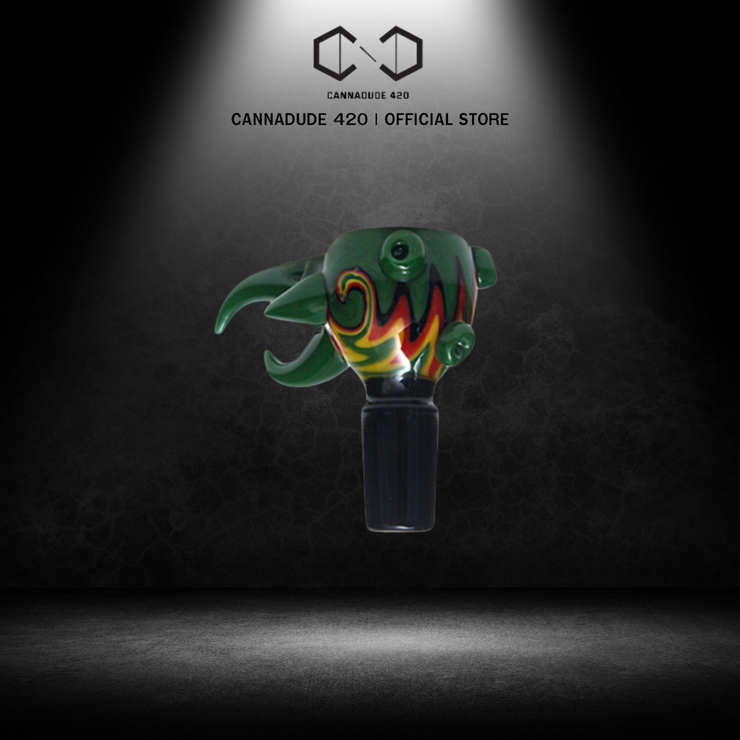 Fire Rod Bong Bowl