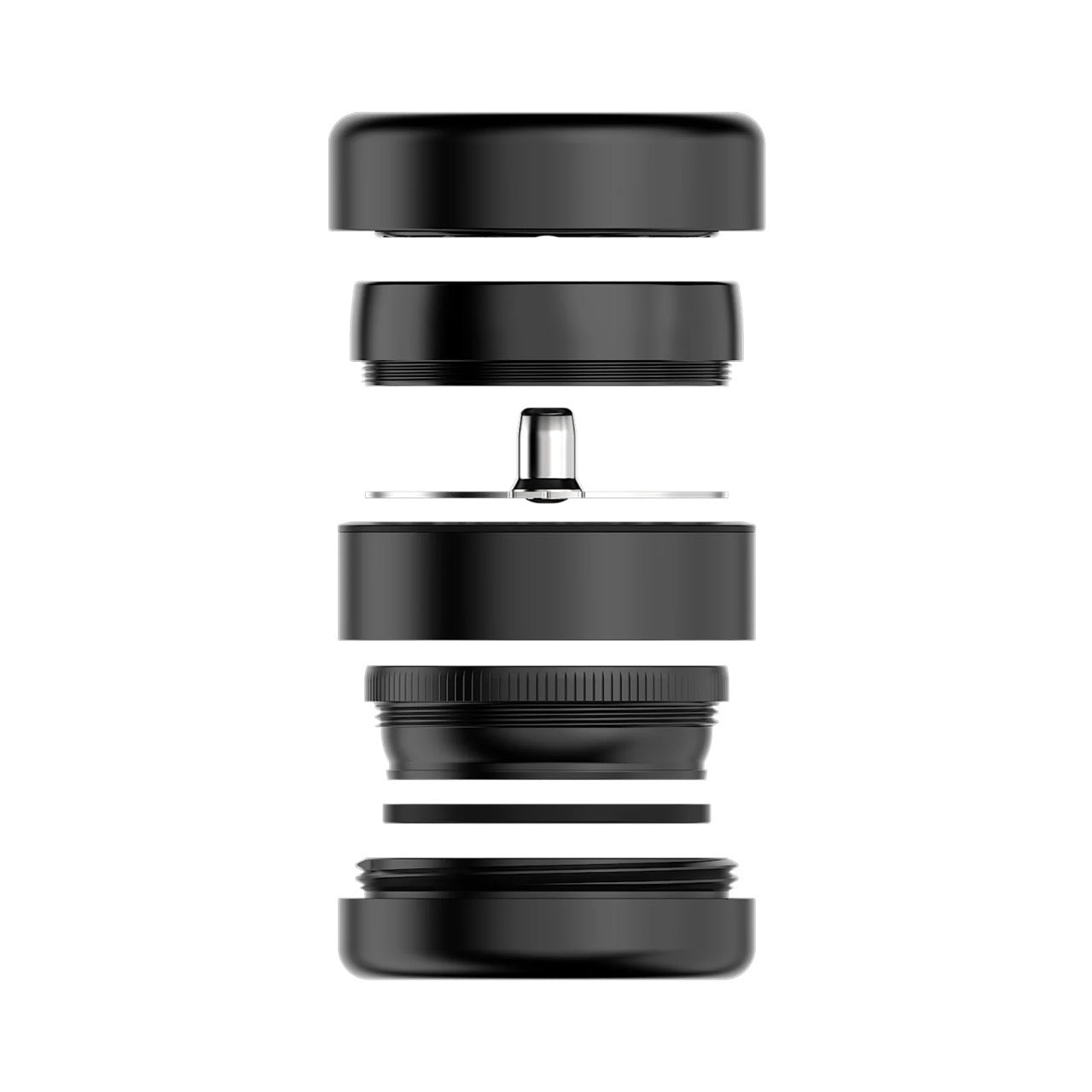 Flower Mill | 2.5" Next Gen Premium Aluminum Series - Black