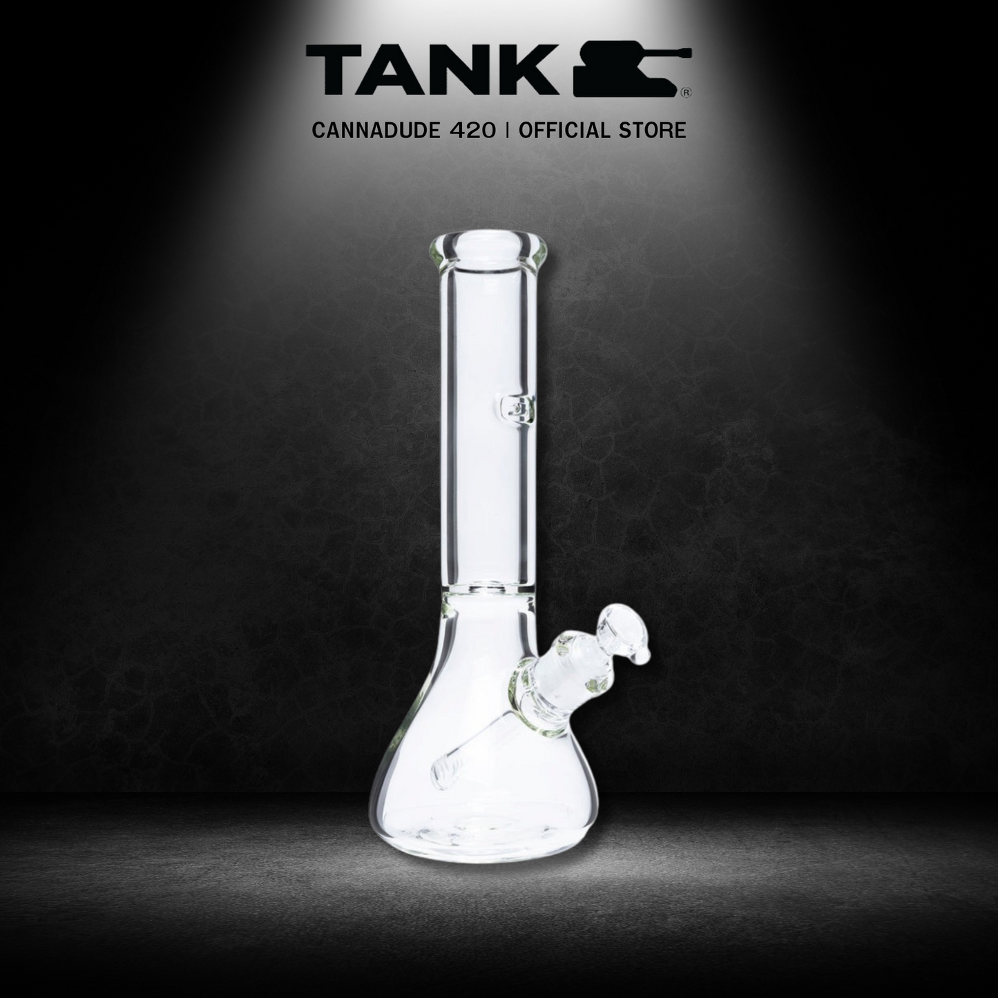 Tank Glass Beaker Glass Bong size 8 / 12 / 18 Inches
