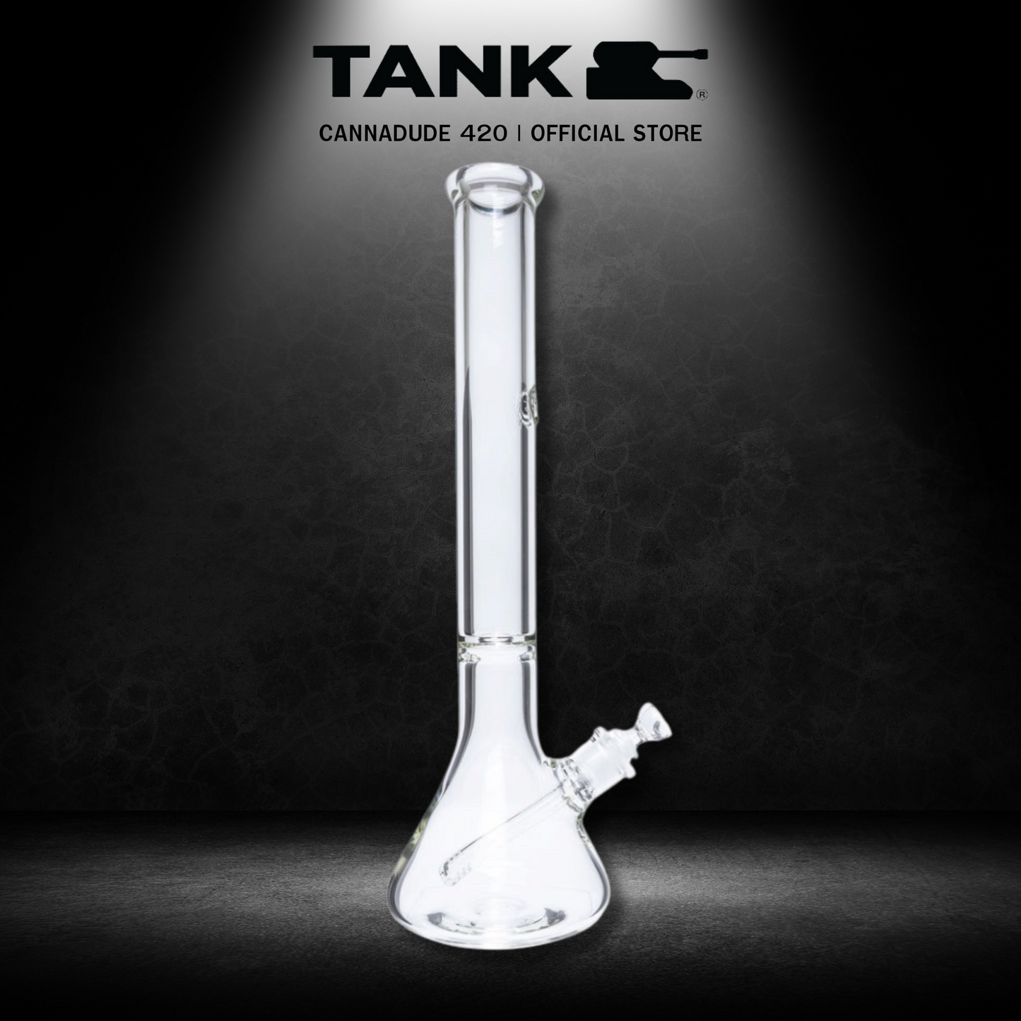 Tank Glass Beaker Glass Bong size 8 / 12 / 18 Inches