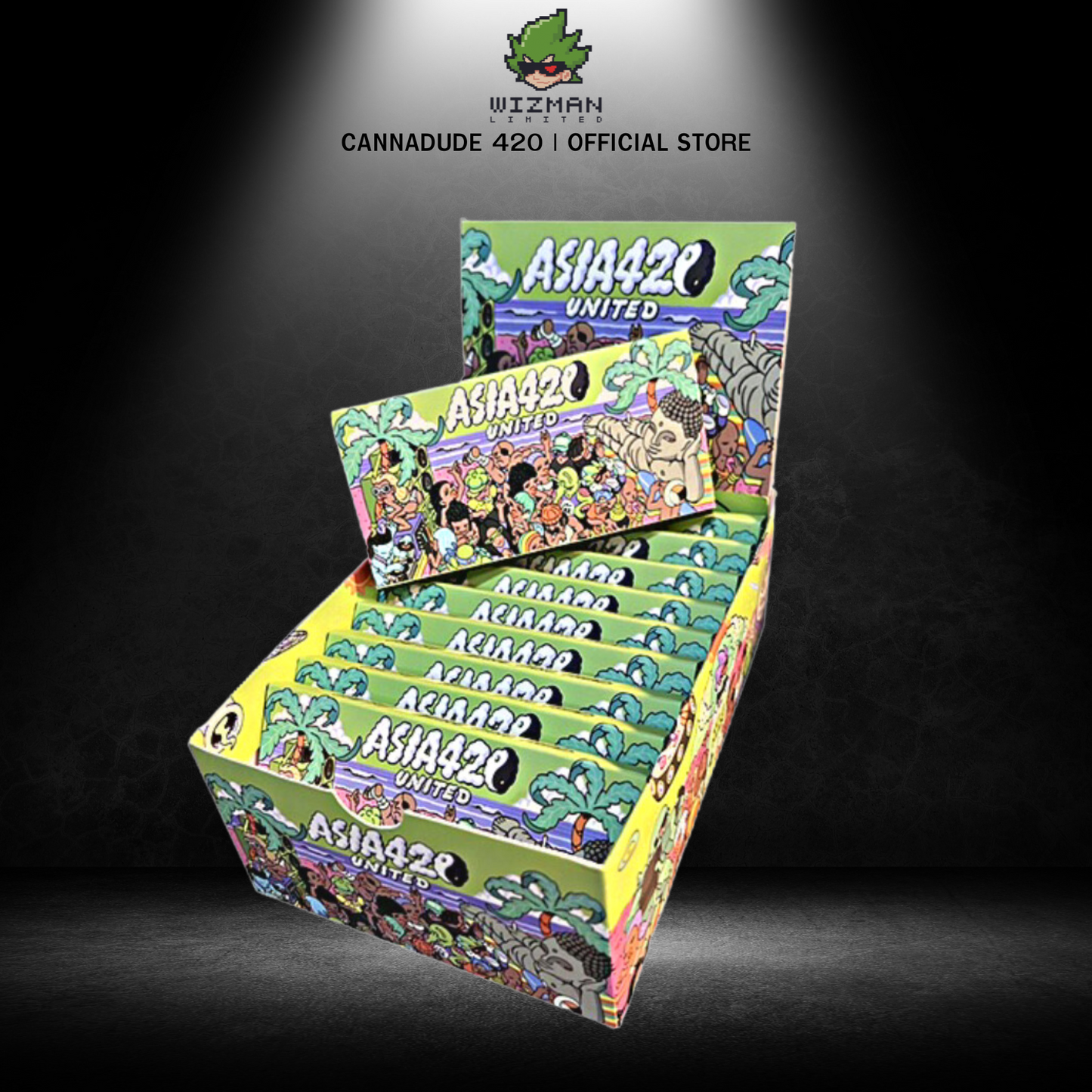 Wizman Asia420 United Rolling Paper King Size