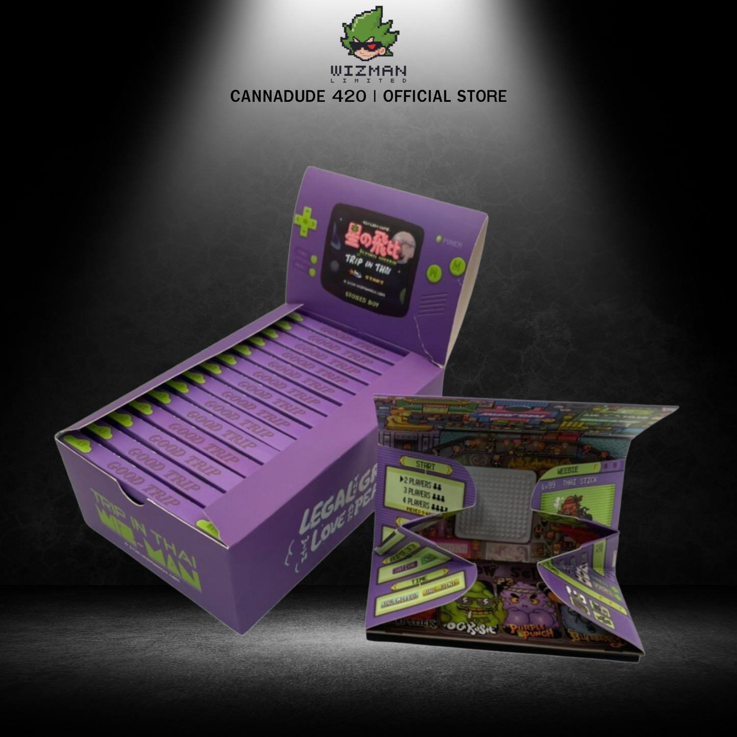 Wizman Ludo Game Rolling Paper King size