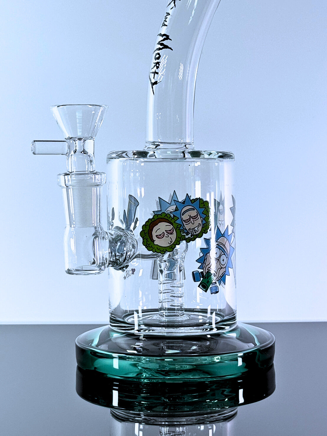 Rick & Morty Mini Dab Rig 8 Inches