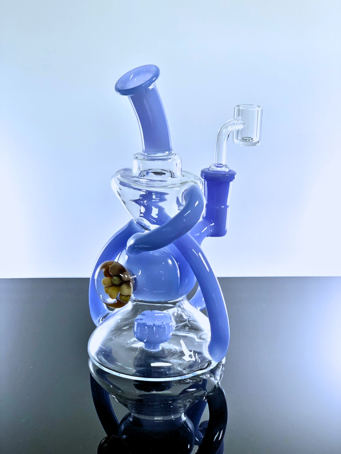 Flower Paul Recycler Dab Rig 7.5 Inches