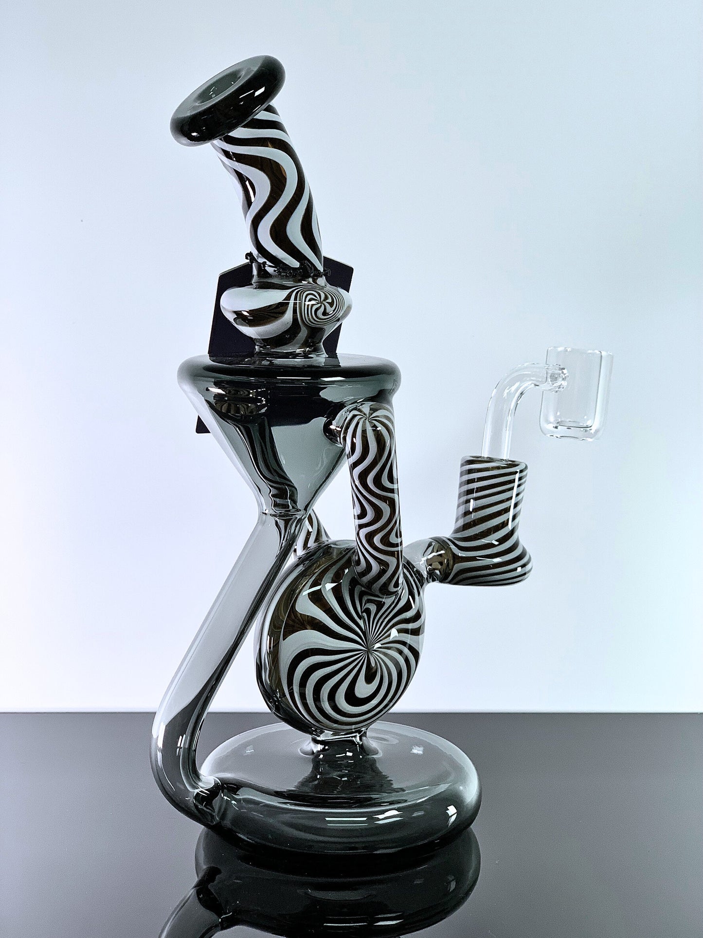 Reb Bull Recycler Dab Rig 8 Inches