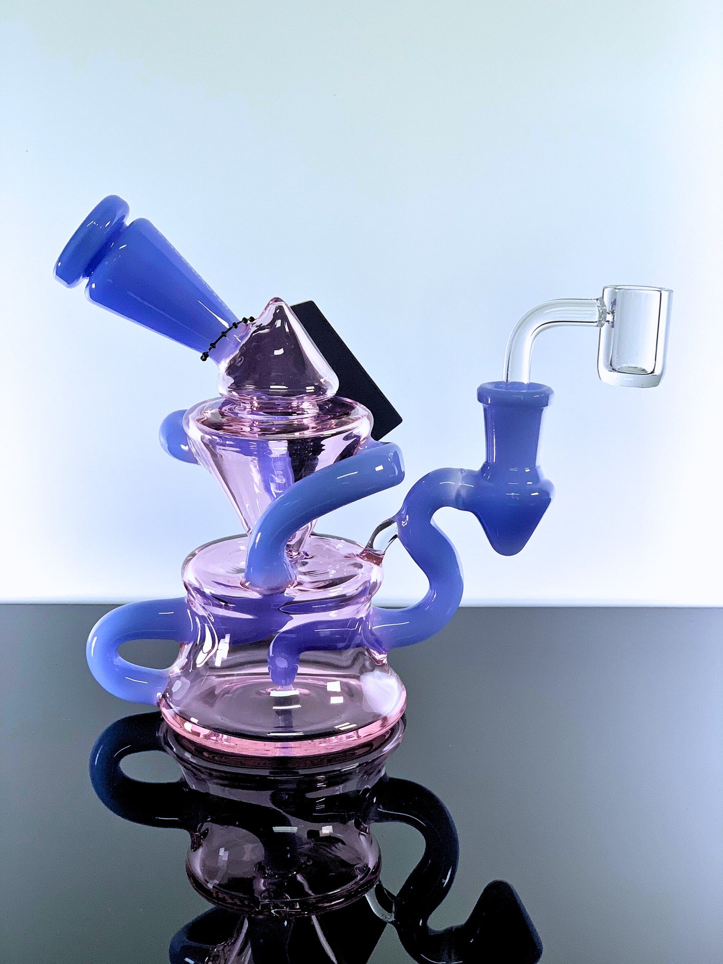 Mushroom Recycler Dab Rig 6.5 Inches