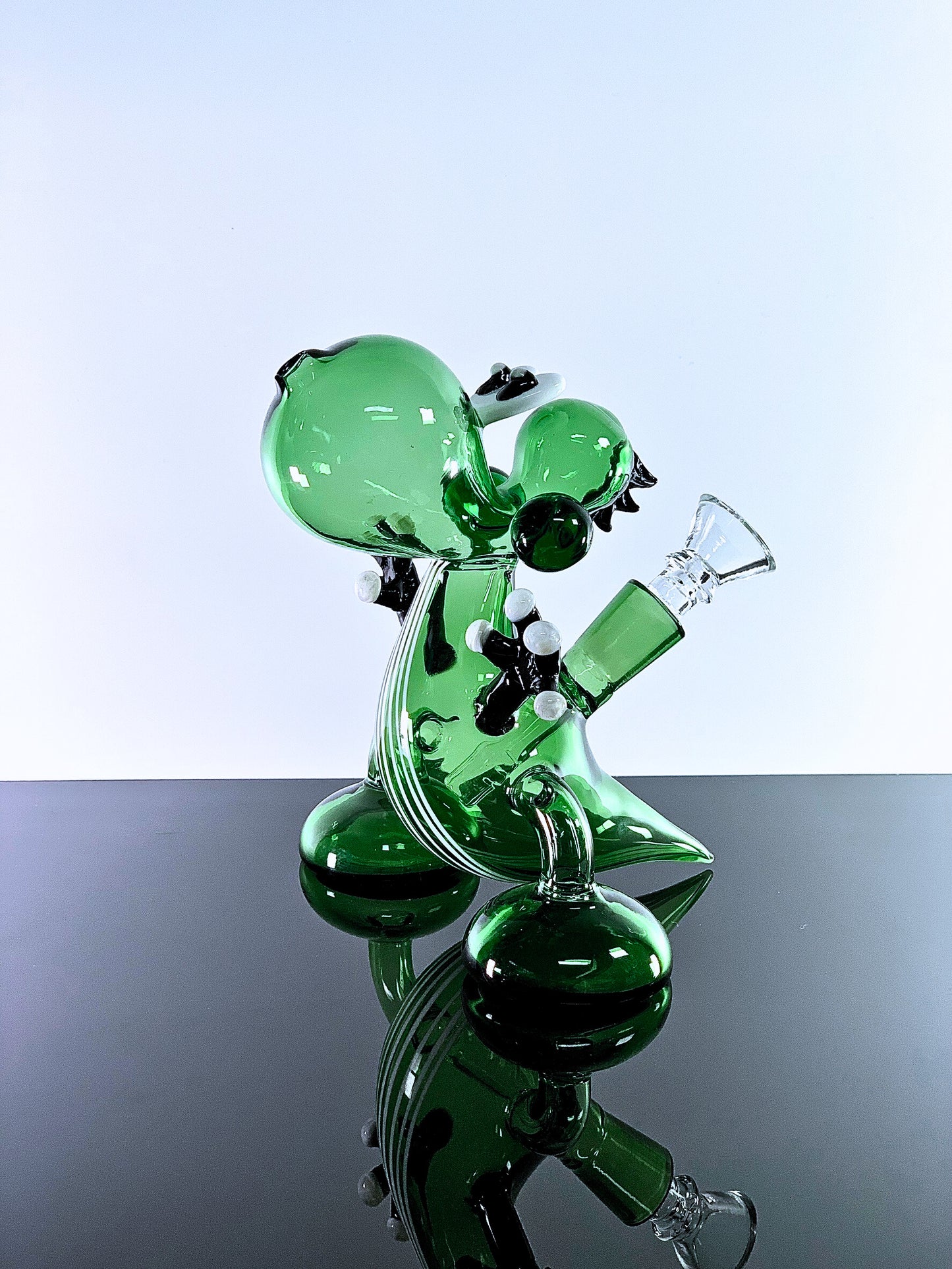 Twerk Dino Glass Bong 6 Inches