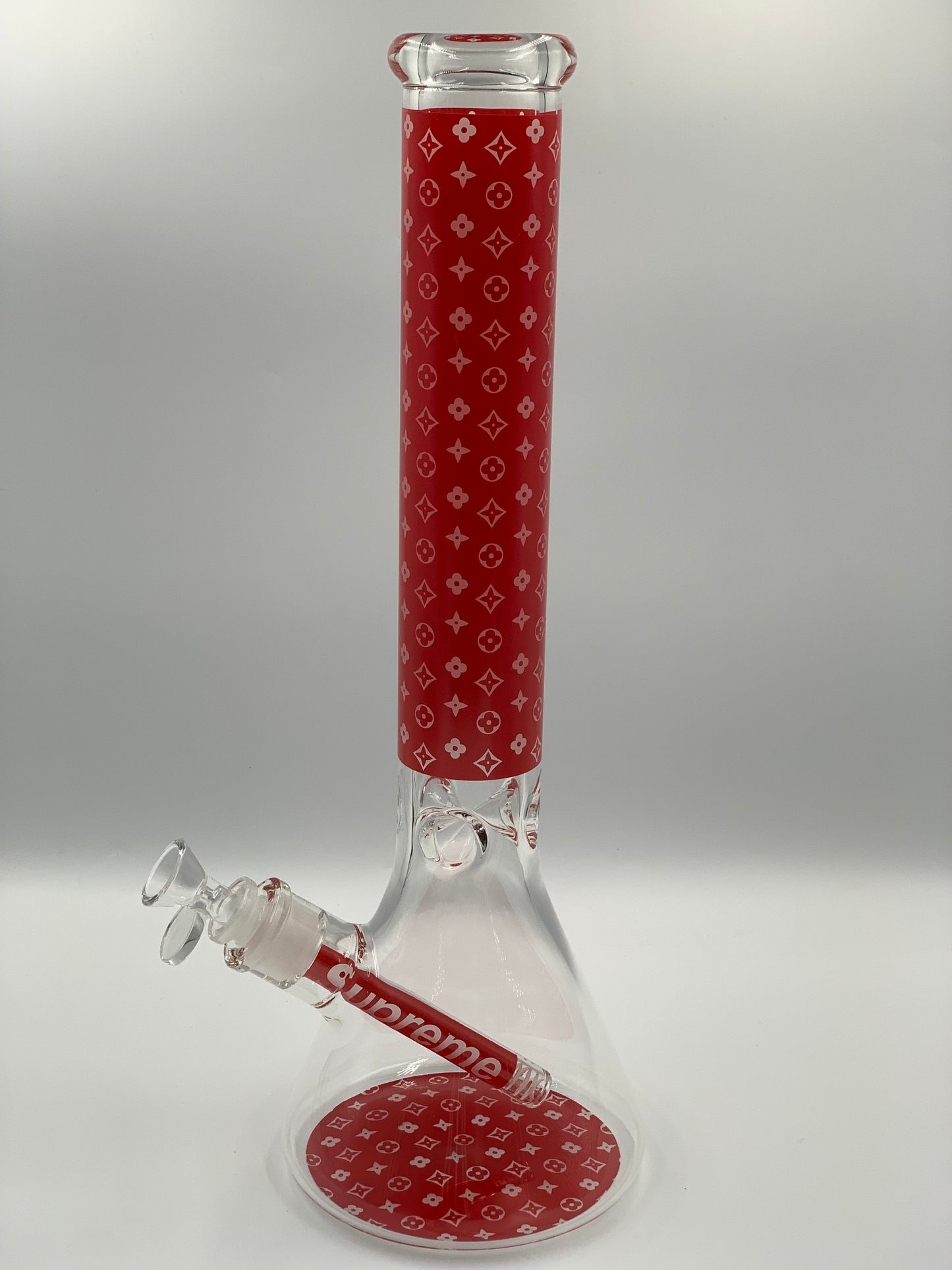 Supreme x LV Beaker Glass Bong 16 Inches