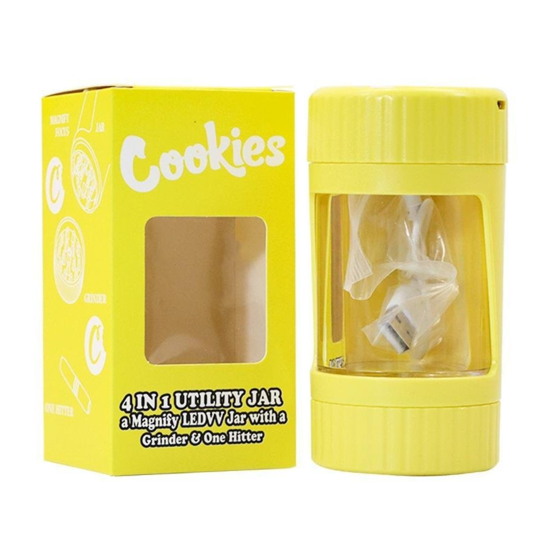 กระปุกโหล Cookies 4-IN-1 Utility Magnifying Stash Jar