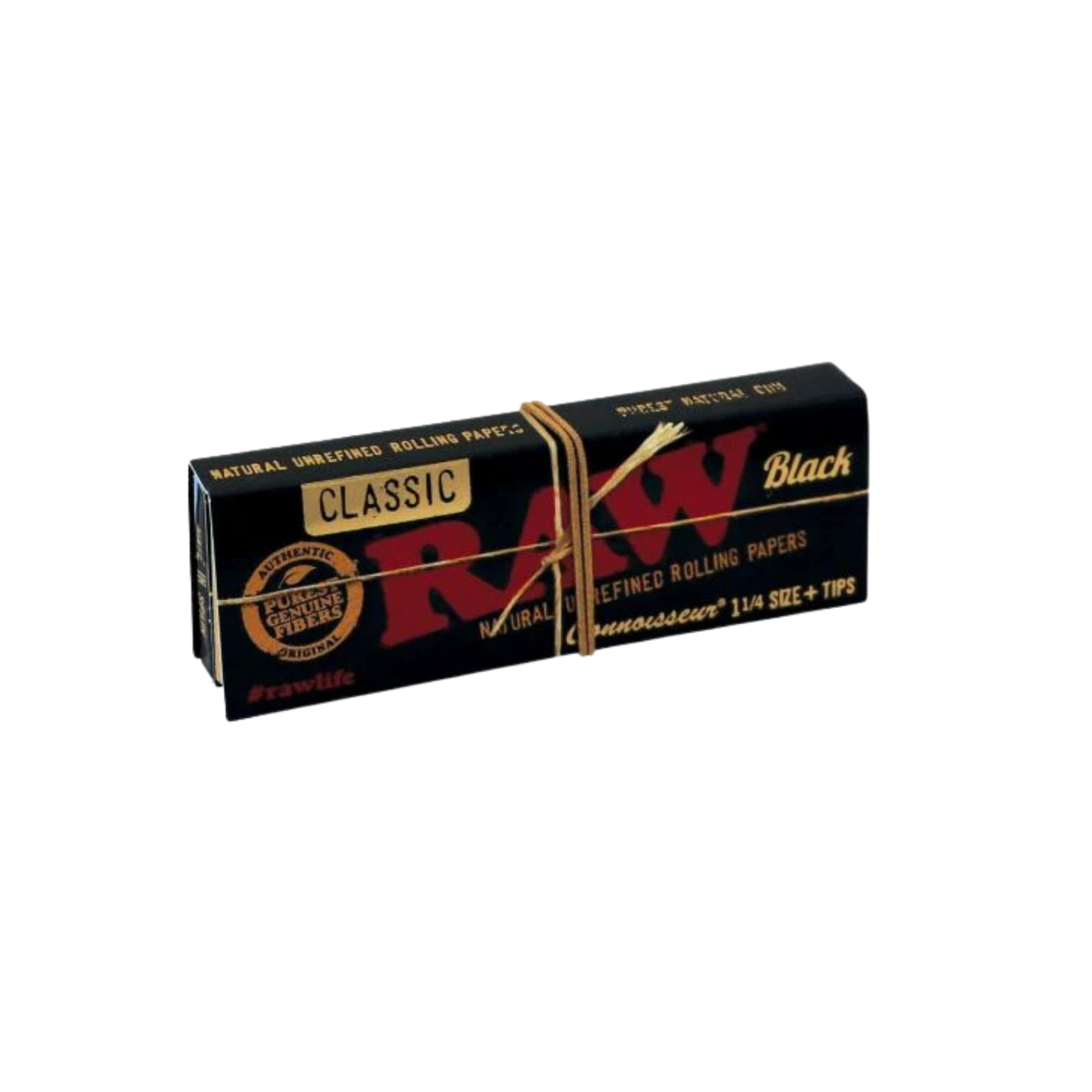 RAW Black Connoisseur 1 1/4