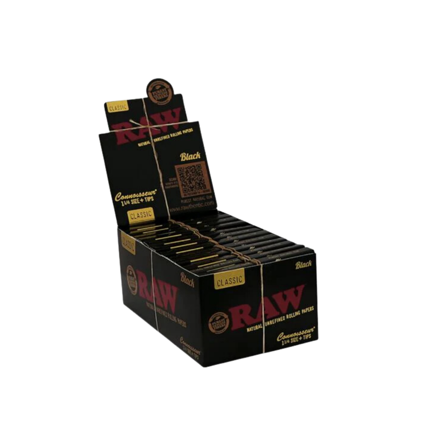 RAW Black Connoisseur 1 1/4