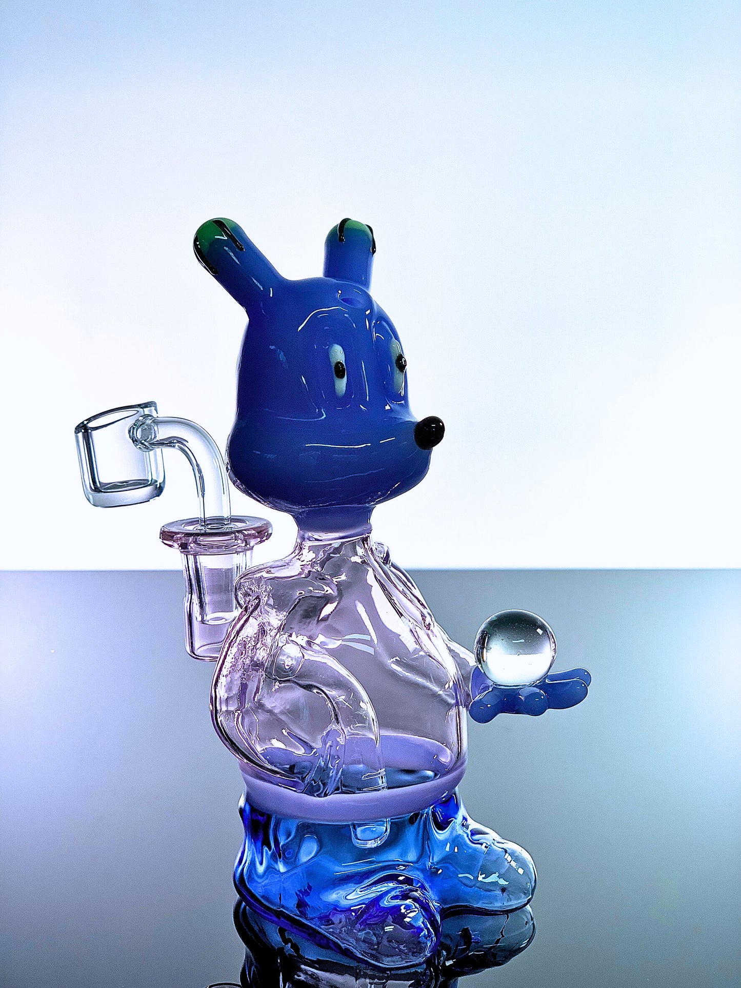 Squirrel Slitted Diff Dab Rig 6 Inches