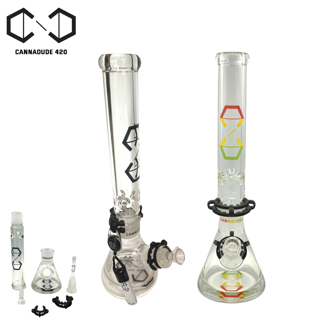 บ้องแก้ว Cannadude 420 Lego Beaker Glass Bong 18"