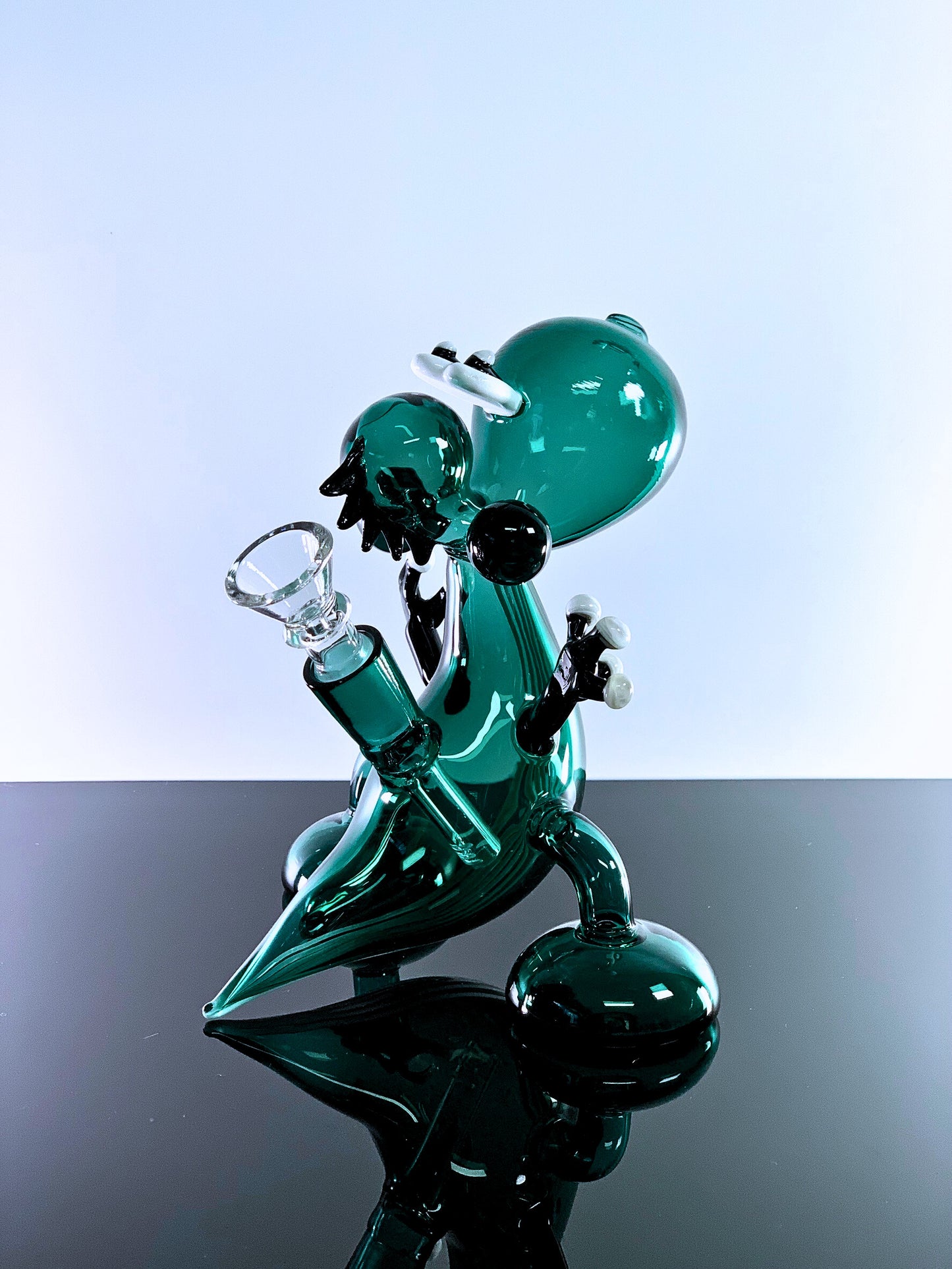 Twerk Dino Glass Bong 6 Inches