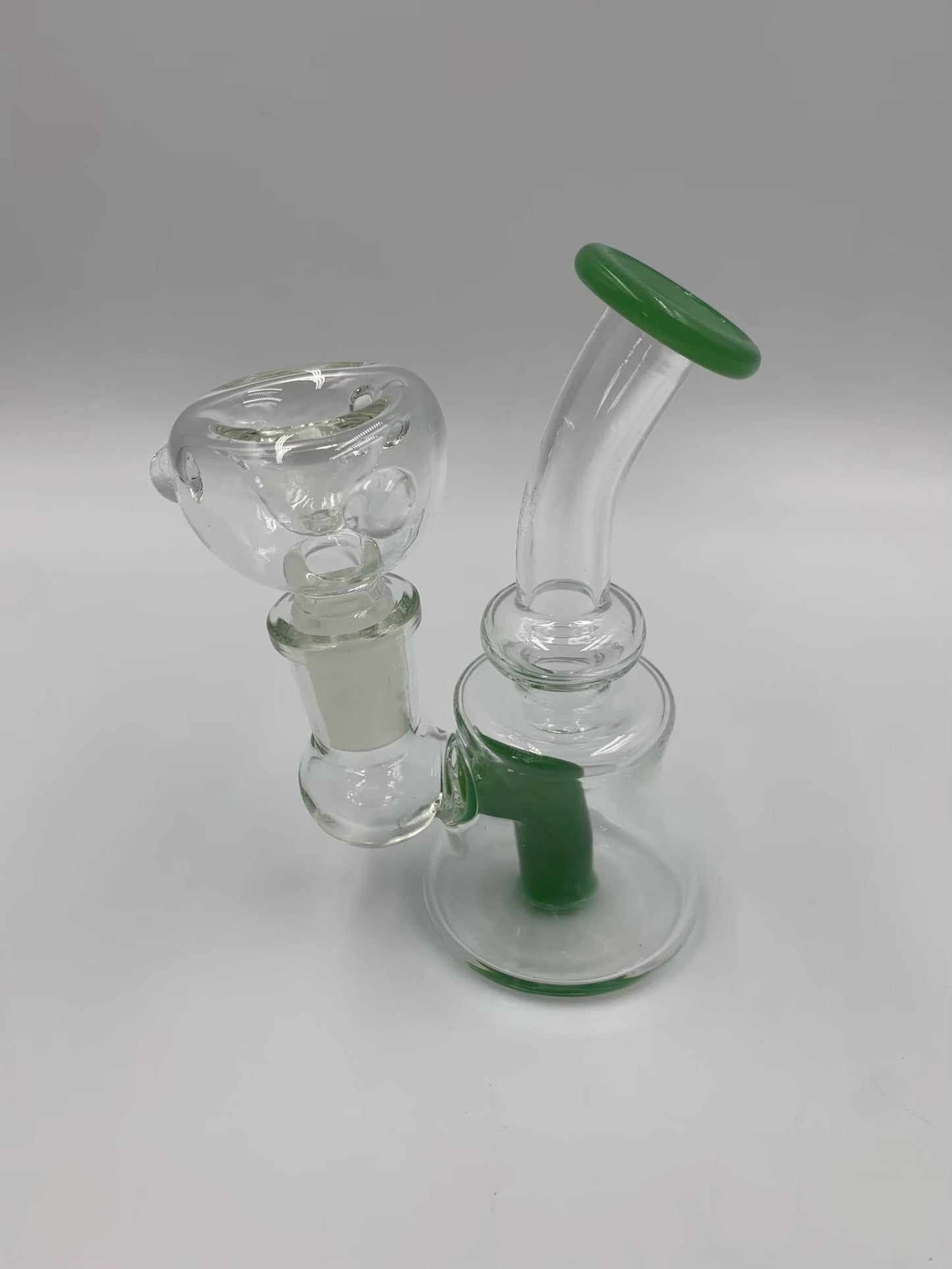 4 Inches Mini Rig Green