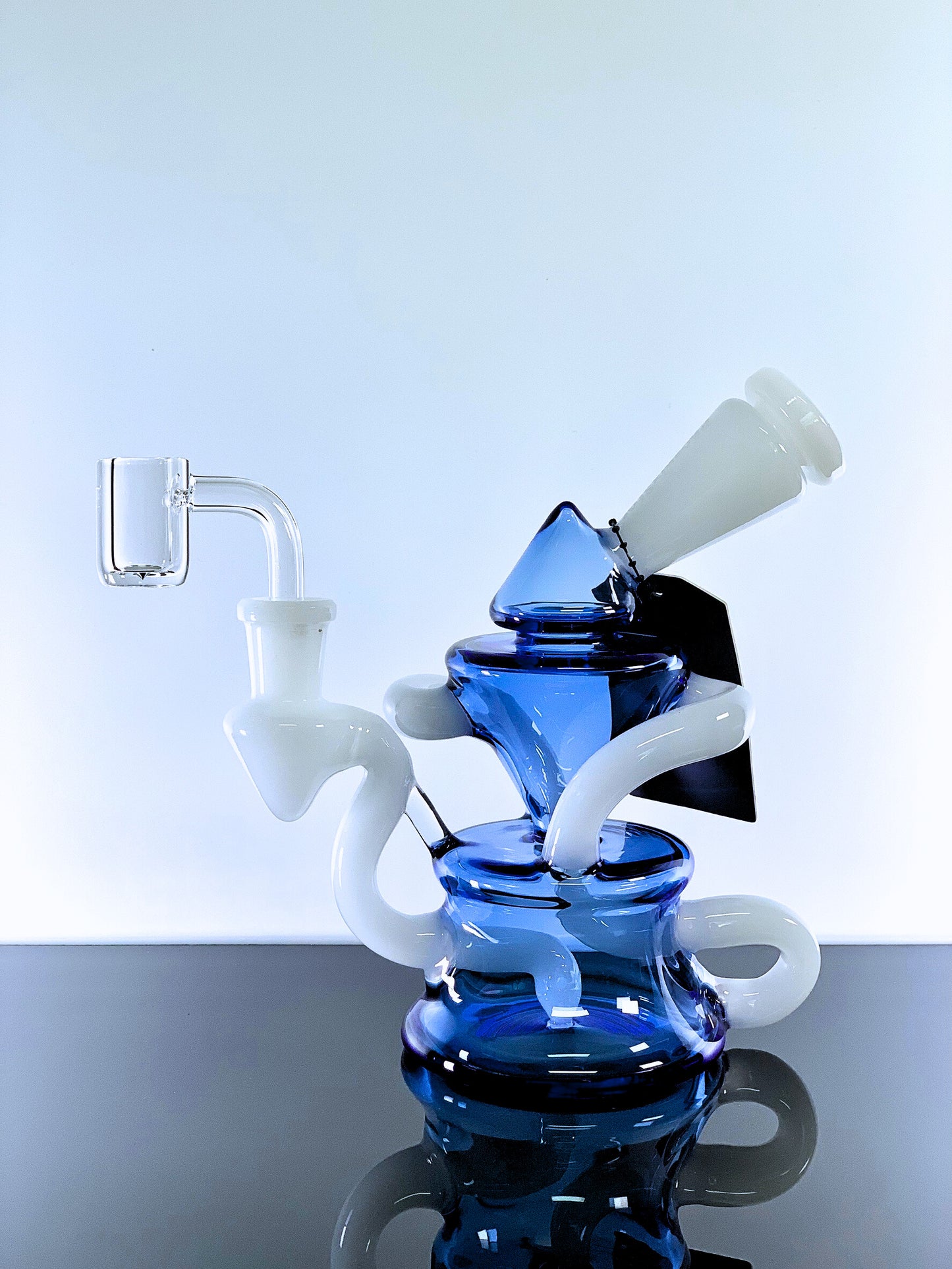 Mushroom Recycler Dab Rig 6.5 Inches