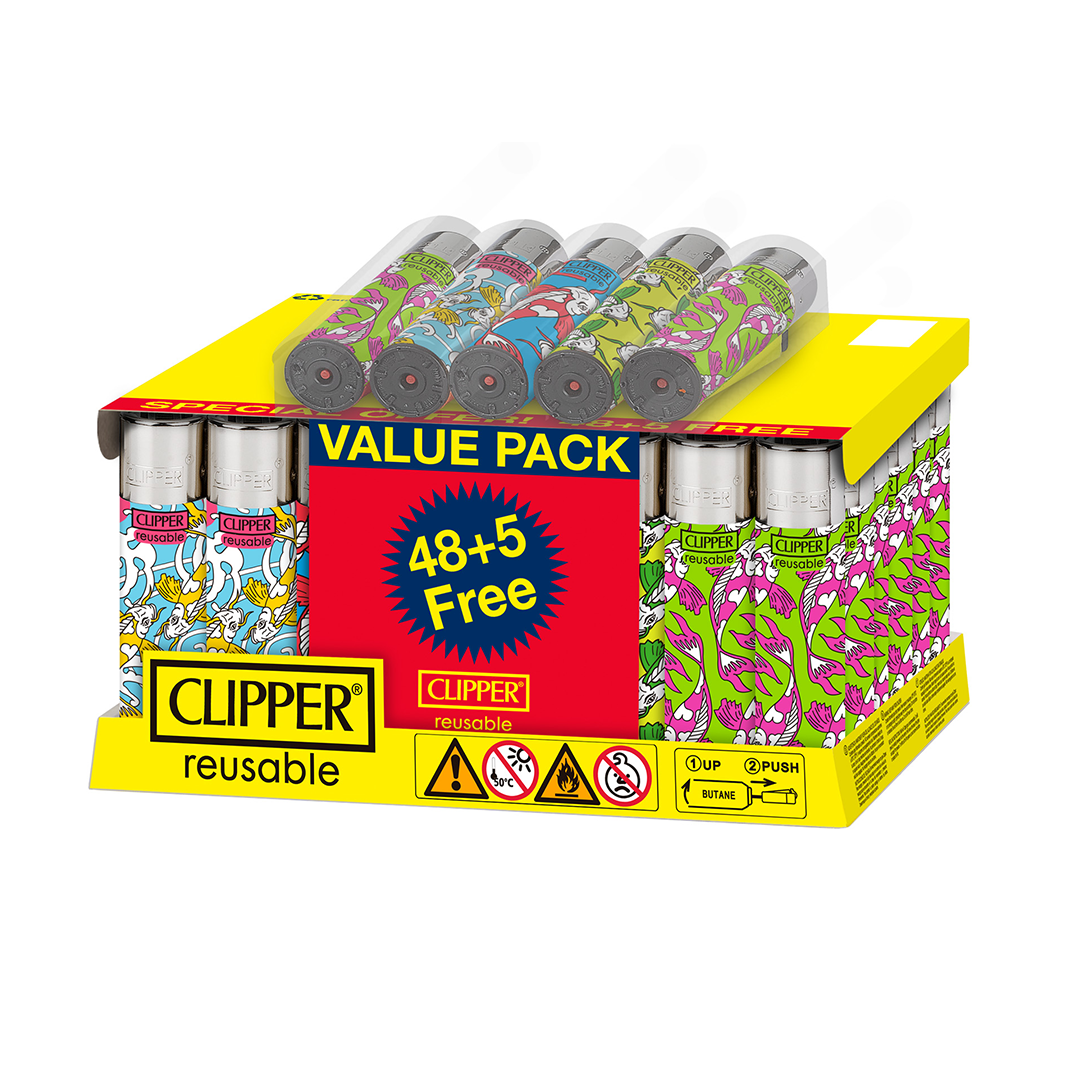 Clipper Printed | Koi