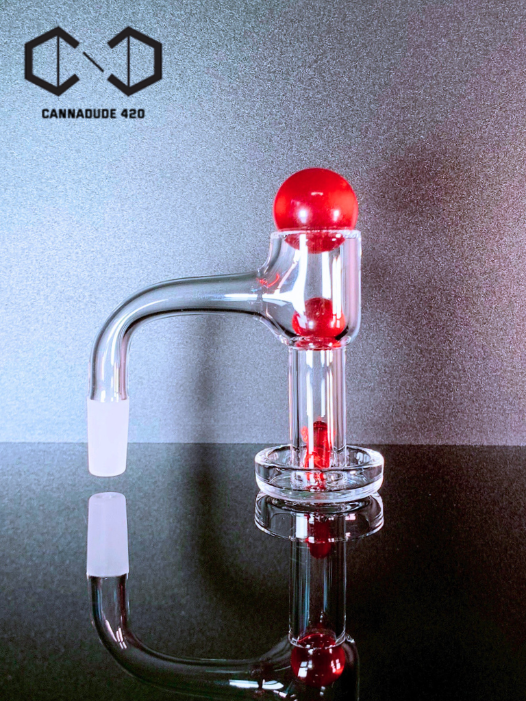 Colored Terp Slurper Marble Set 20mm Carb Cap For Quartz Banger