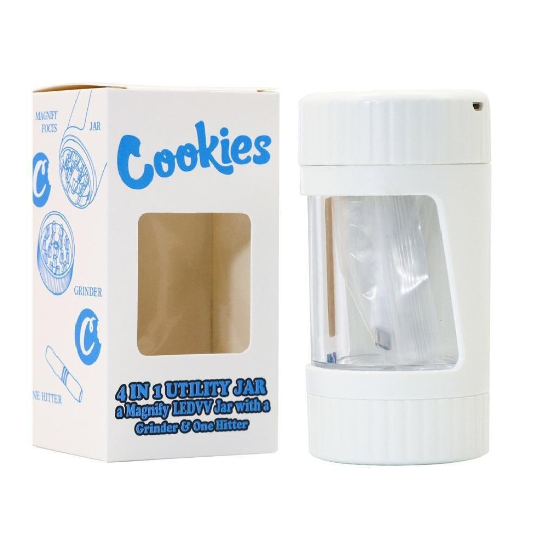 กระปุกโหล Cookies 4-IN-1 Utility Magnifying Stash Jar